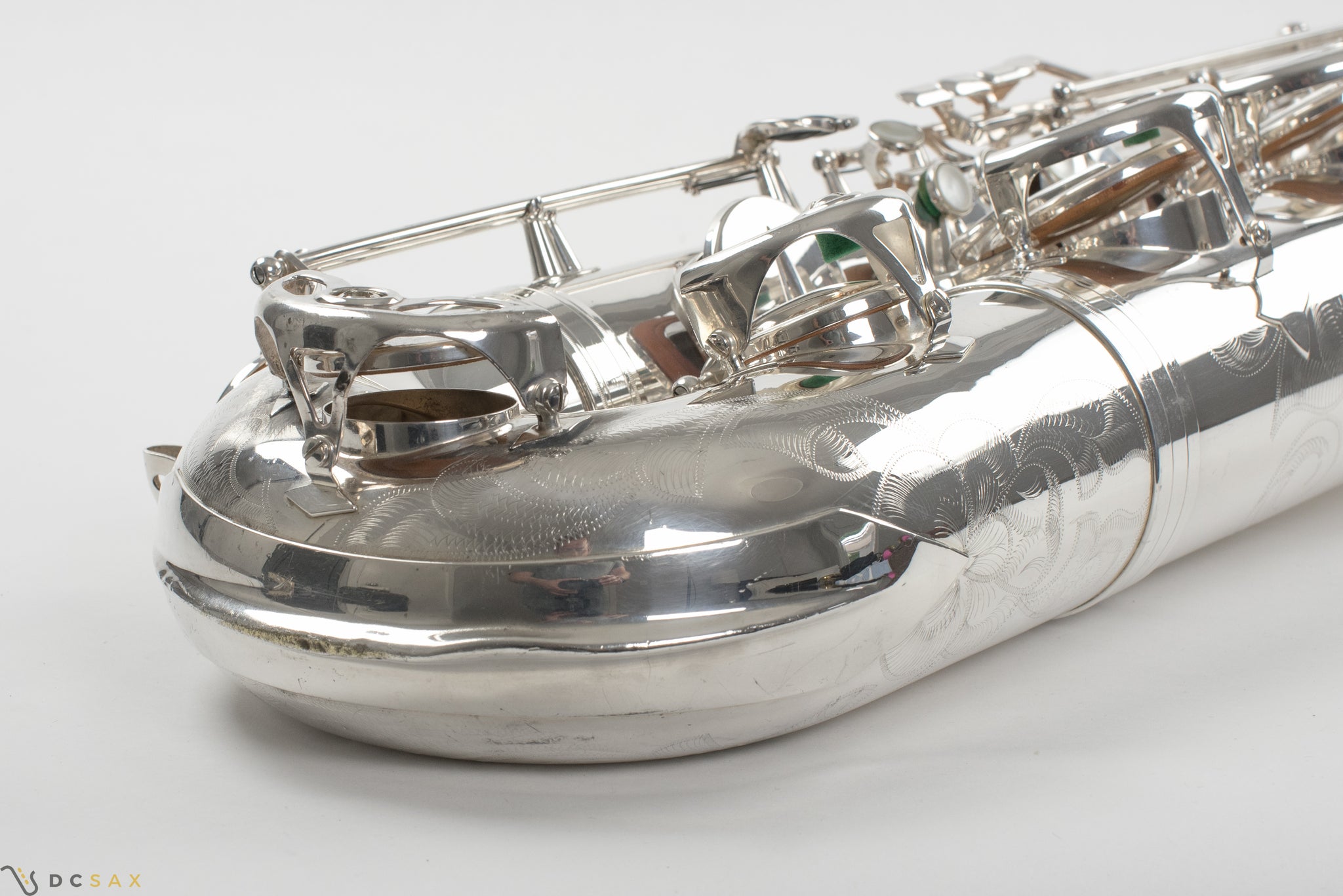 Selmer Super Action 80 Baritone Saxophone, Silver Plated