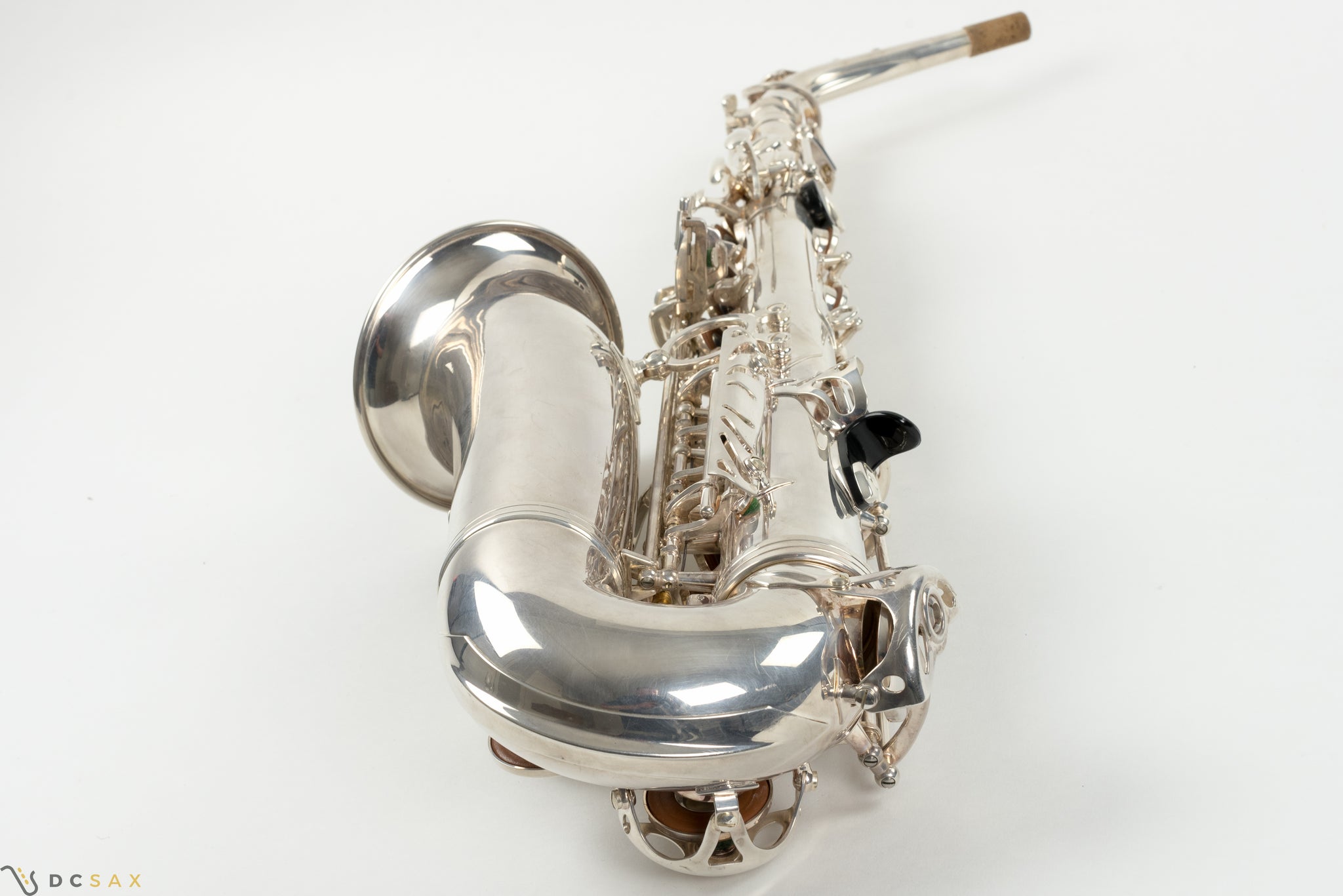 Selmer Super Action Series II Alto Saxophone, Silver Plated, Near Mint