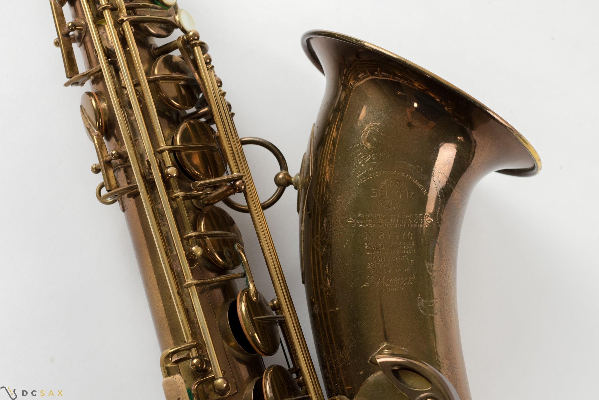 1939 Selmer Balanced Action BA Tenor Saxophone