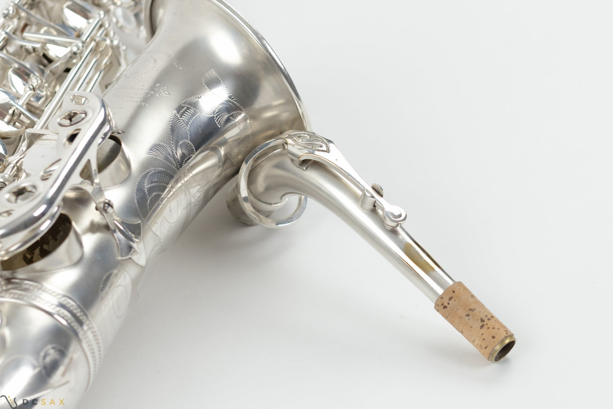 83,xxx Selmer Mark VI Alto Saxophone, 99% Original Satin Silver Plate, Medium Bow, Overhaul, WOW