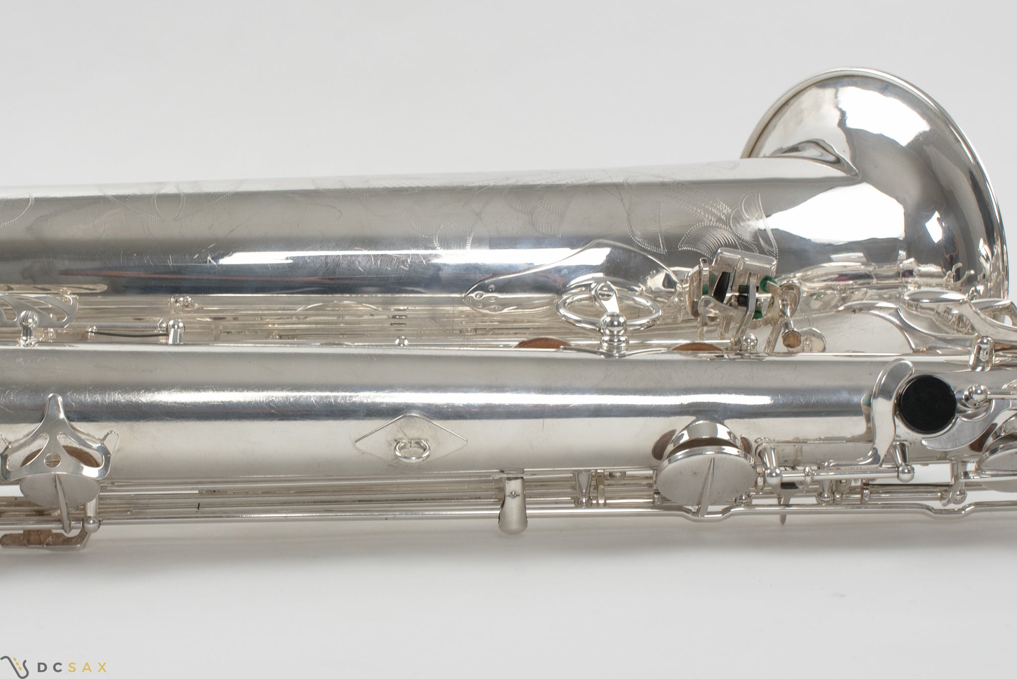 Selmer Super Action 80 Baritone Saxophone, Silver Plated