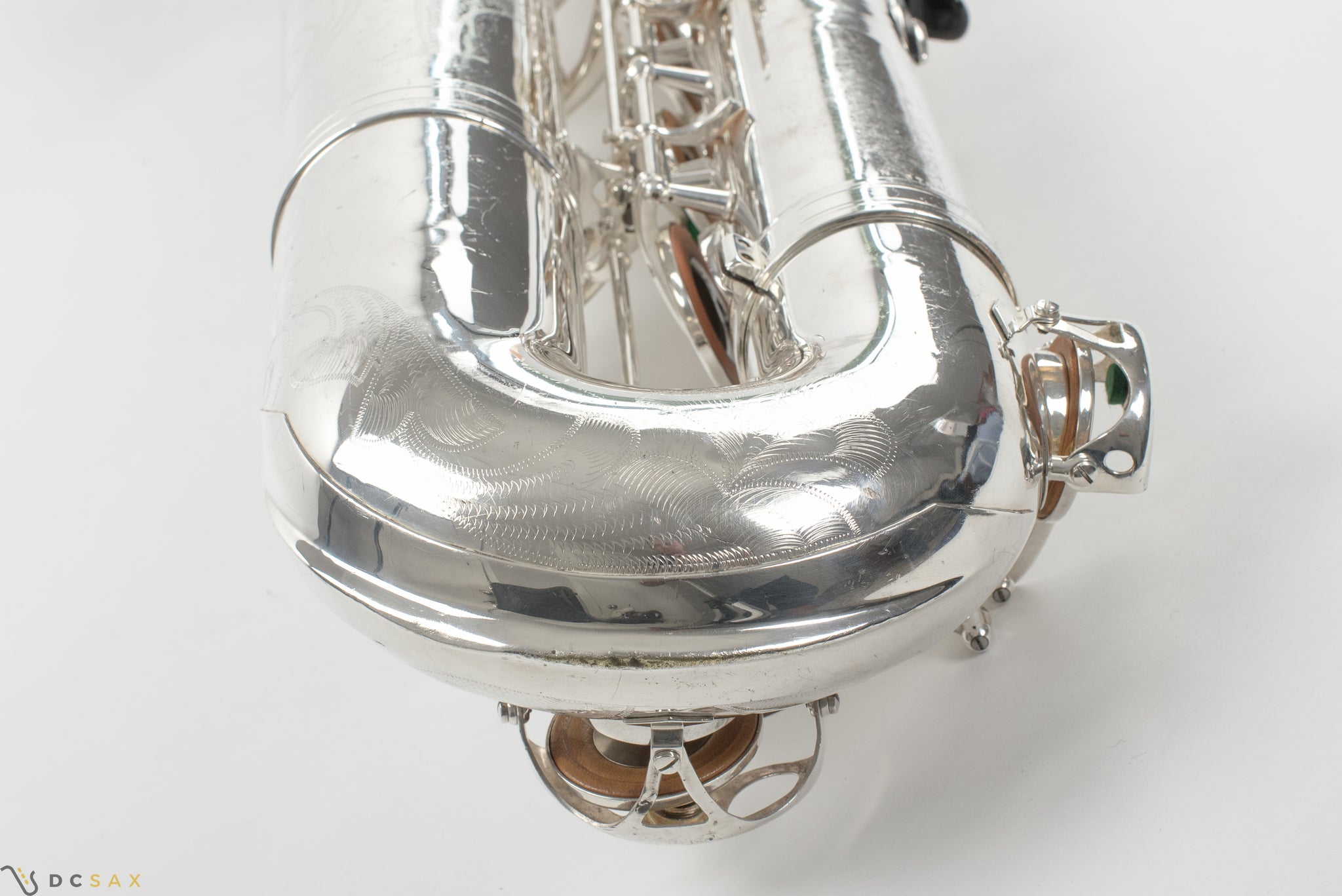 Selmer Super Action 80 Baritone Saxophone, Silver Plated