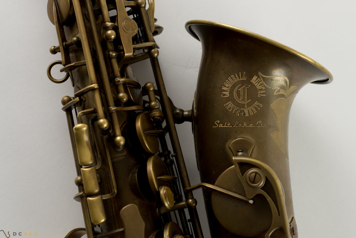 Cannonball Pete Christlieb Alto Saxophone, Near Mint