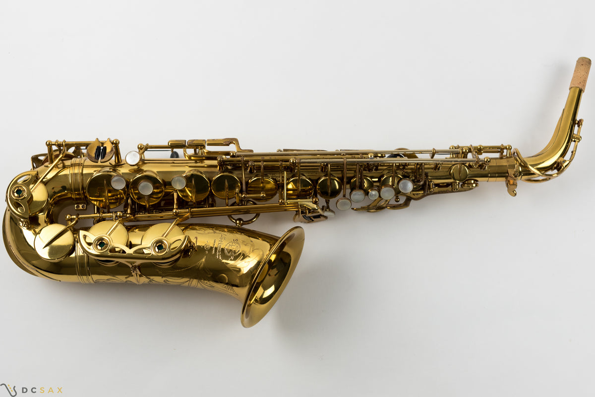 Selmer Mark VI アルトサックス(シリアル174,xxx番台)、極美品、全タンポ交換済み、演奏動画あり