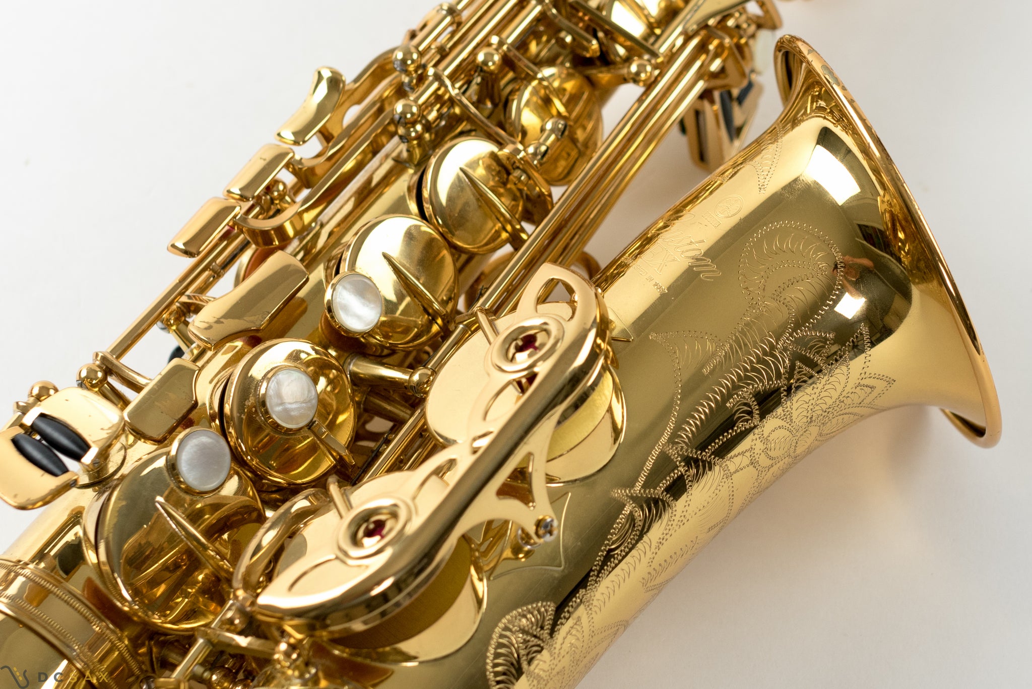 Yamaha Custom 875EX Alto Saxophone, V1 Neck, Just Serviced