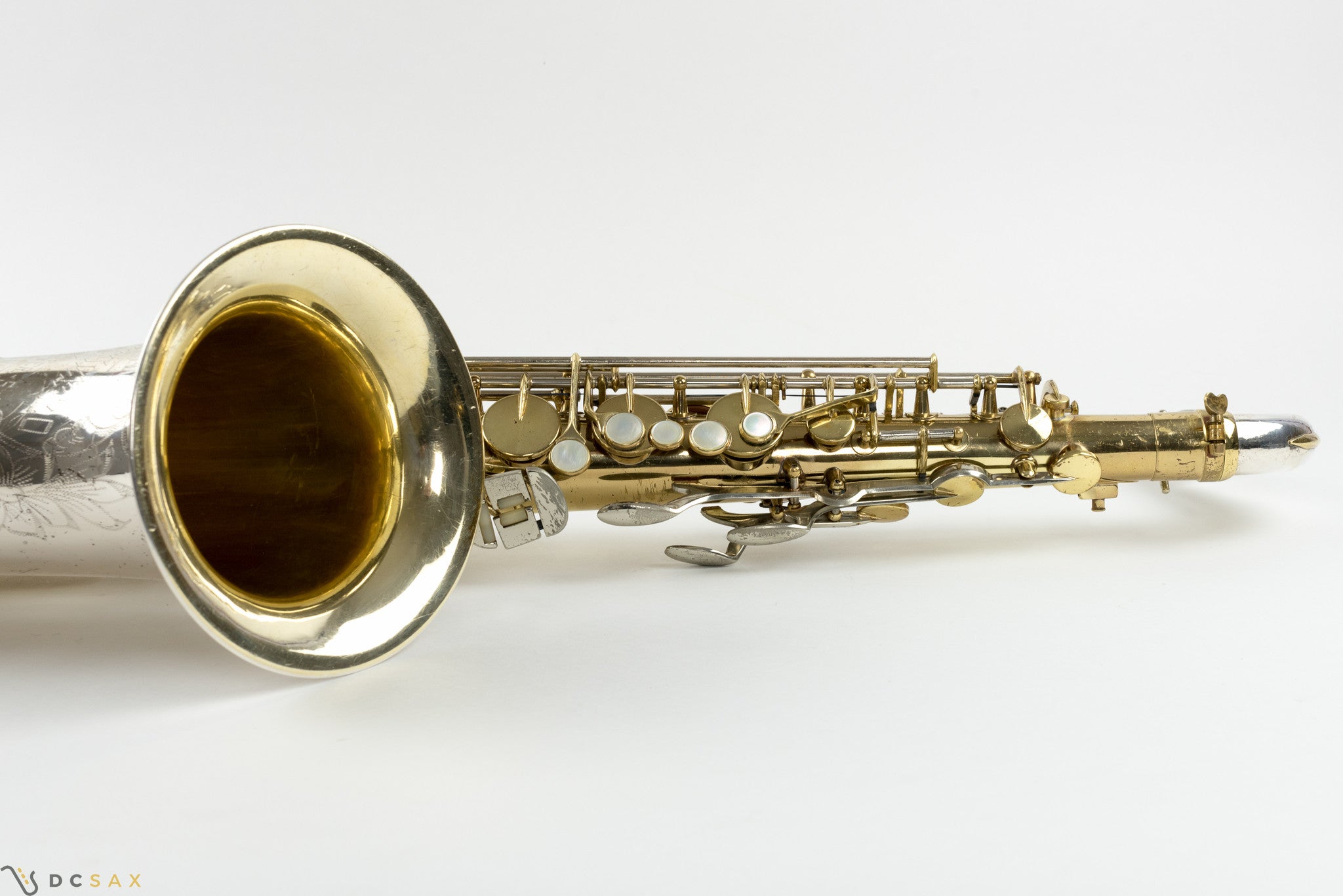 King Super 20 Silver Sonic Tenor Saxophone, Cleveland, Original Lacquer, Fresh Overhaul