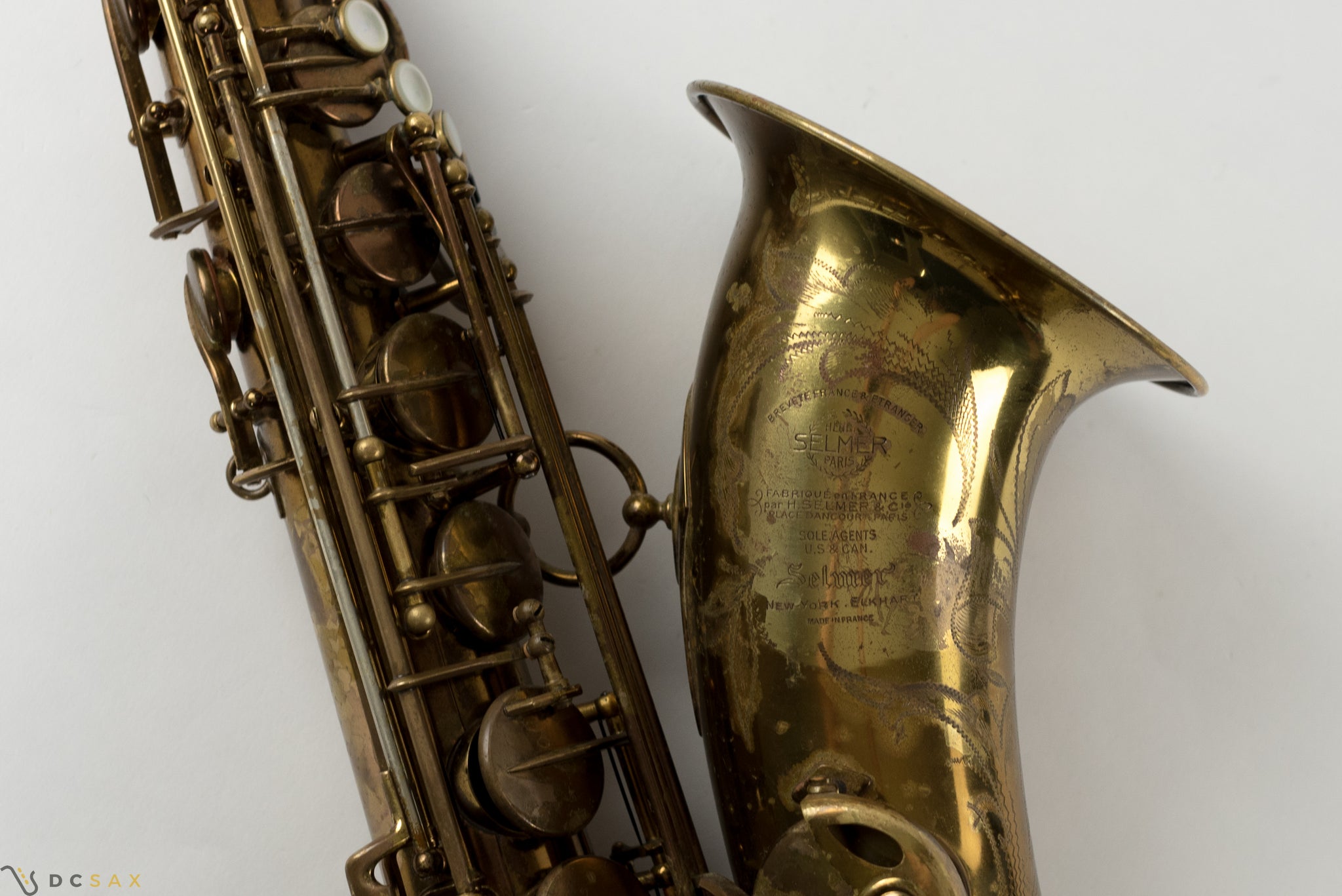 50,xxx Selmer Super Balanced Action SBA Tenor Saxophone, Original Lacquer