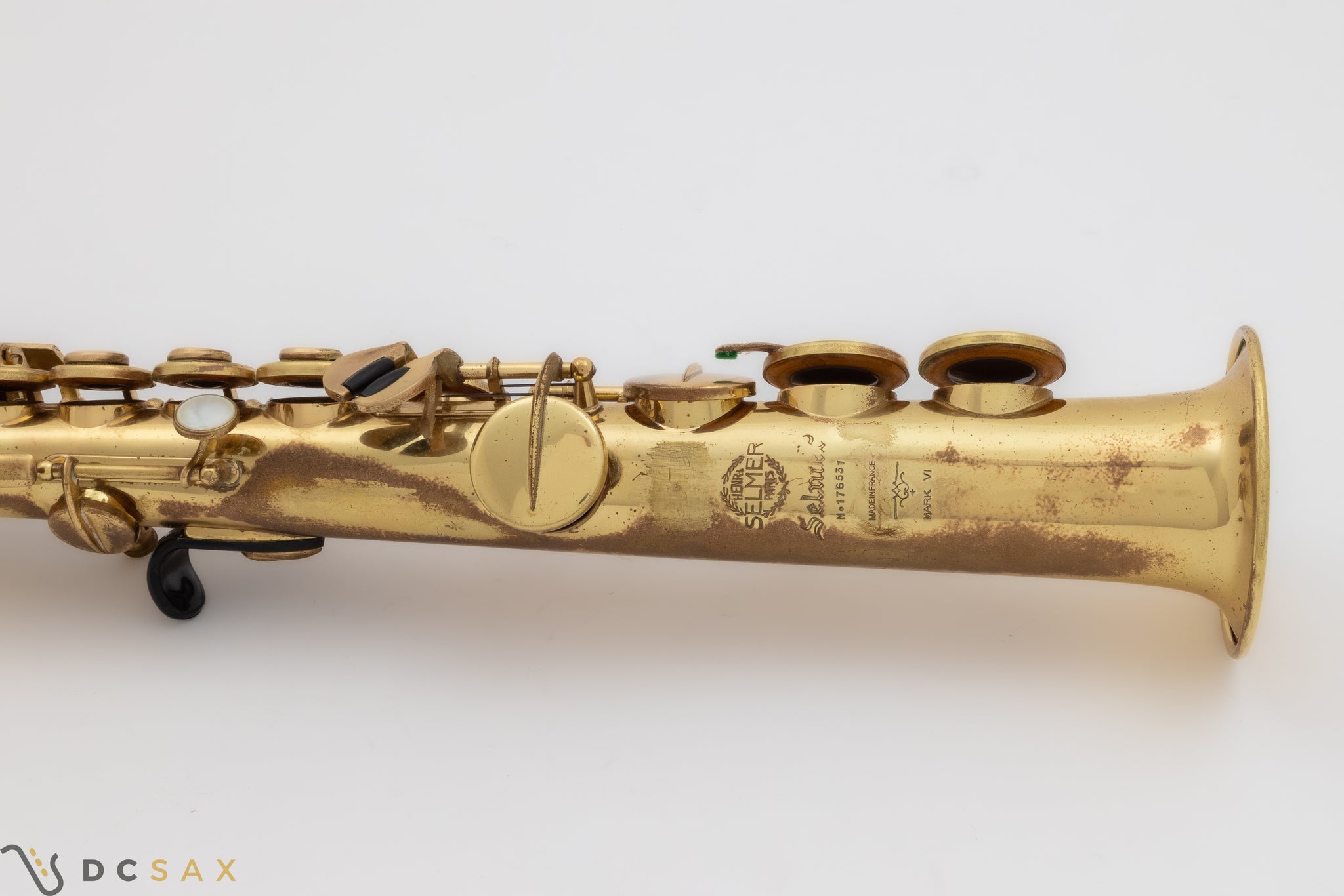 176,xxx Selmer Mark VI Soprano Saxophone, Just Serviced, Original Lacquer