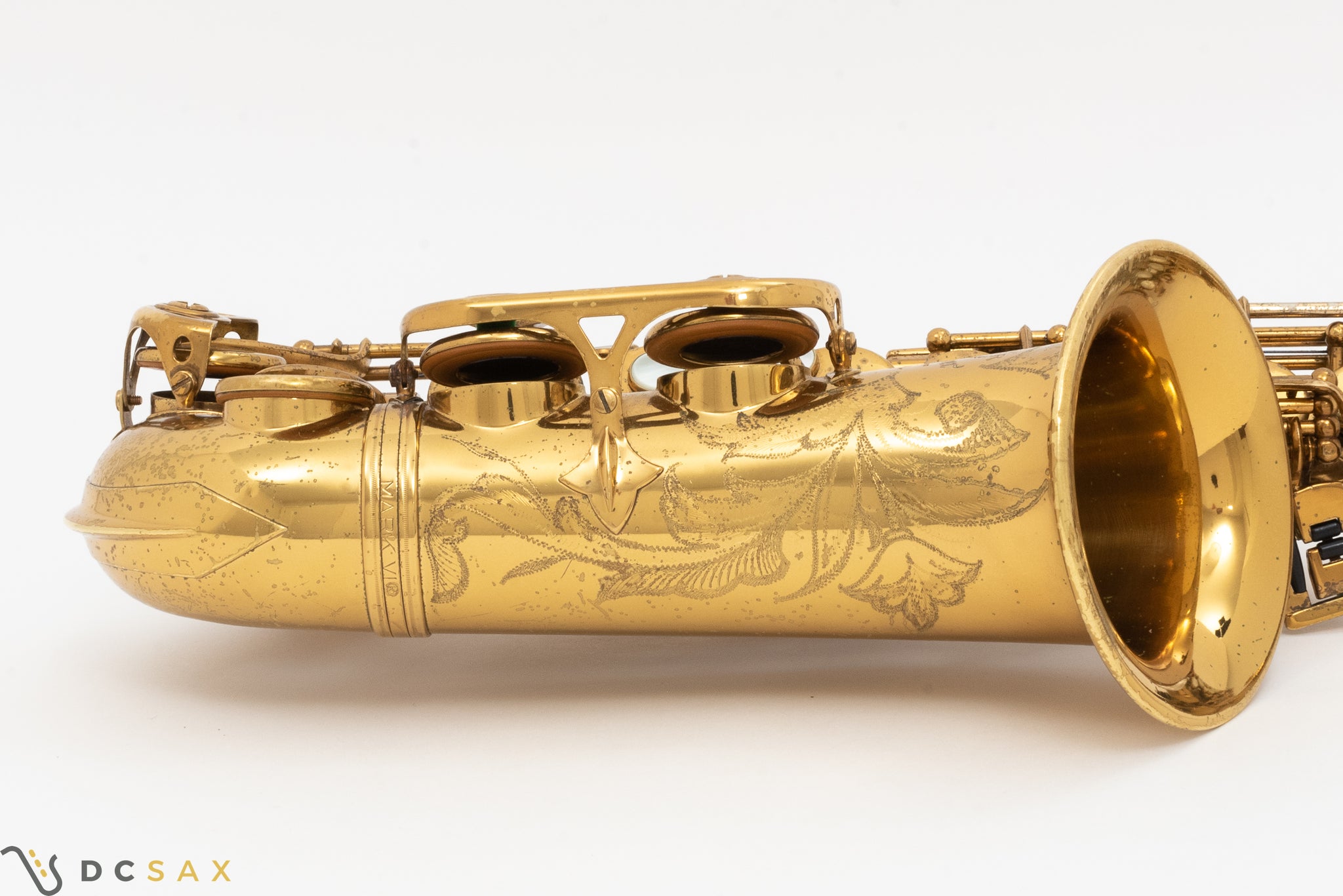 1968 160,xxx Selmer Mark VI Alto Saxophone, 94% Original Lacquer, Video