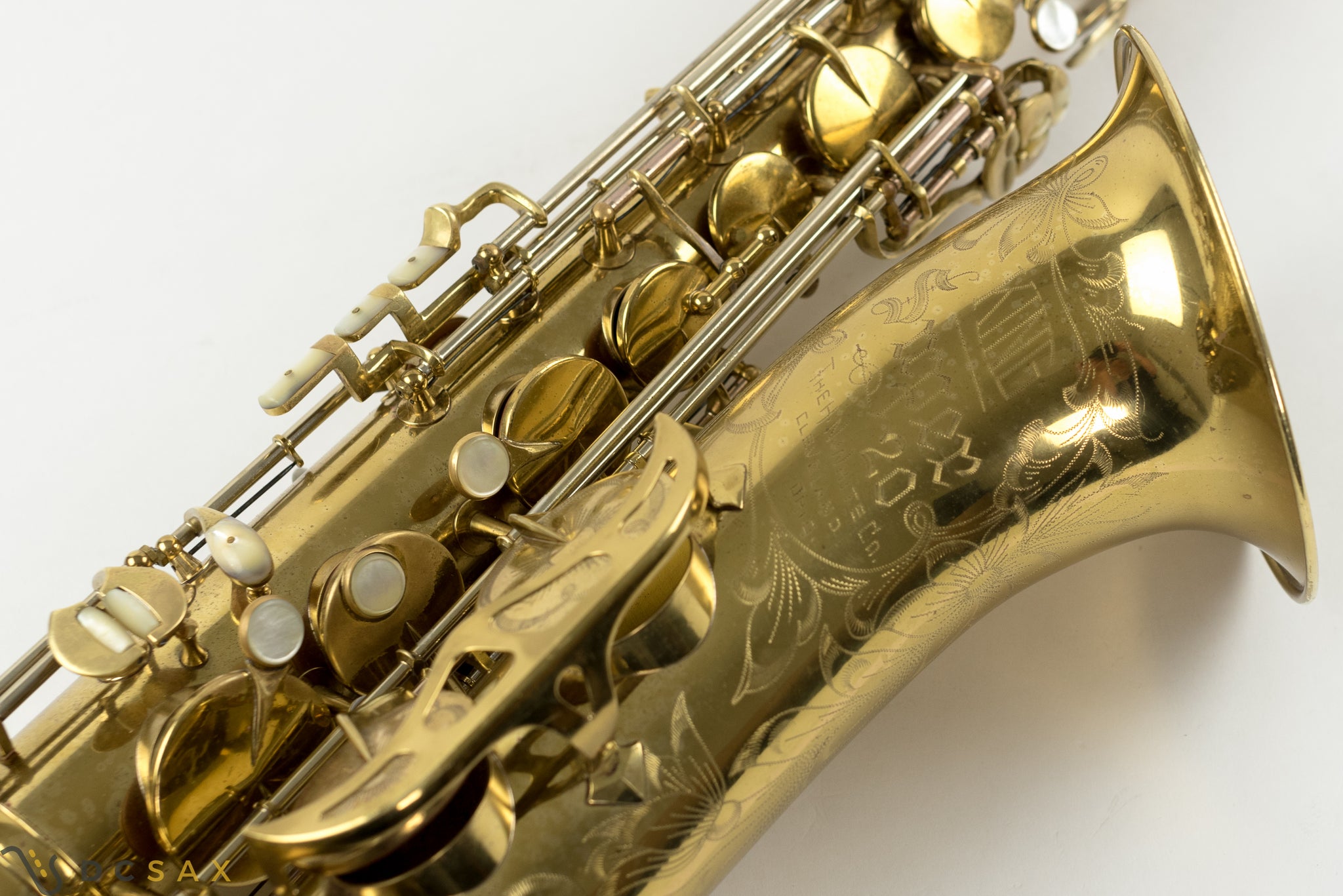 King Super 20 Tenor Saxophone, Full Pearls, Original Lacquer, Fresh Overhaul, Video