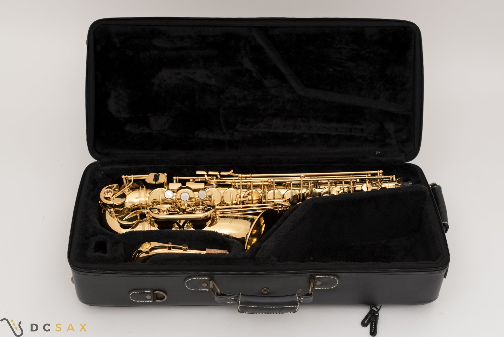 Yamaha Custom 875EXii Alto Saxophone, Near Mint, Pisoni Pads