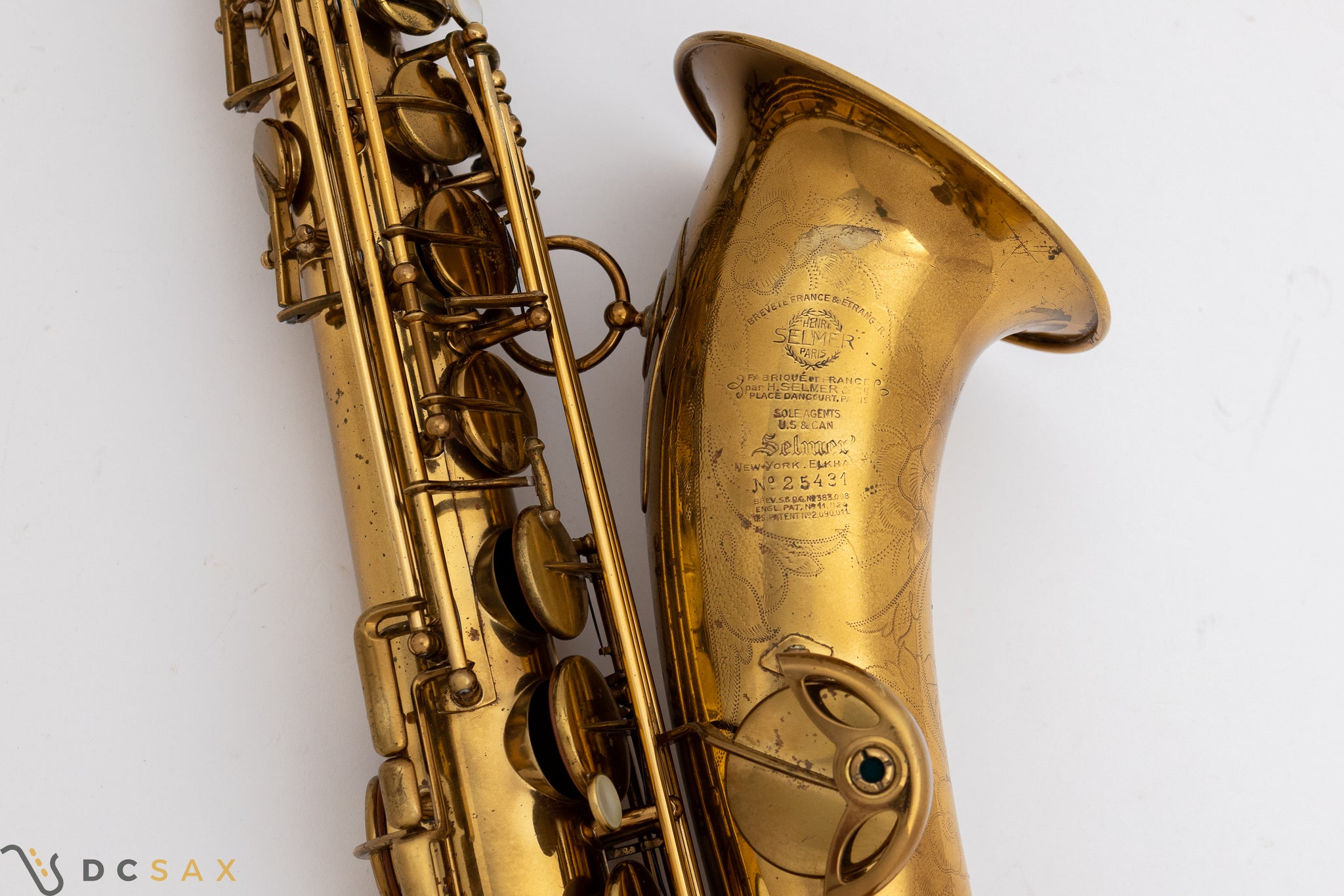 25,xxx Selmer Balanced Action Tenor Saxophone, Fresh Overhaul