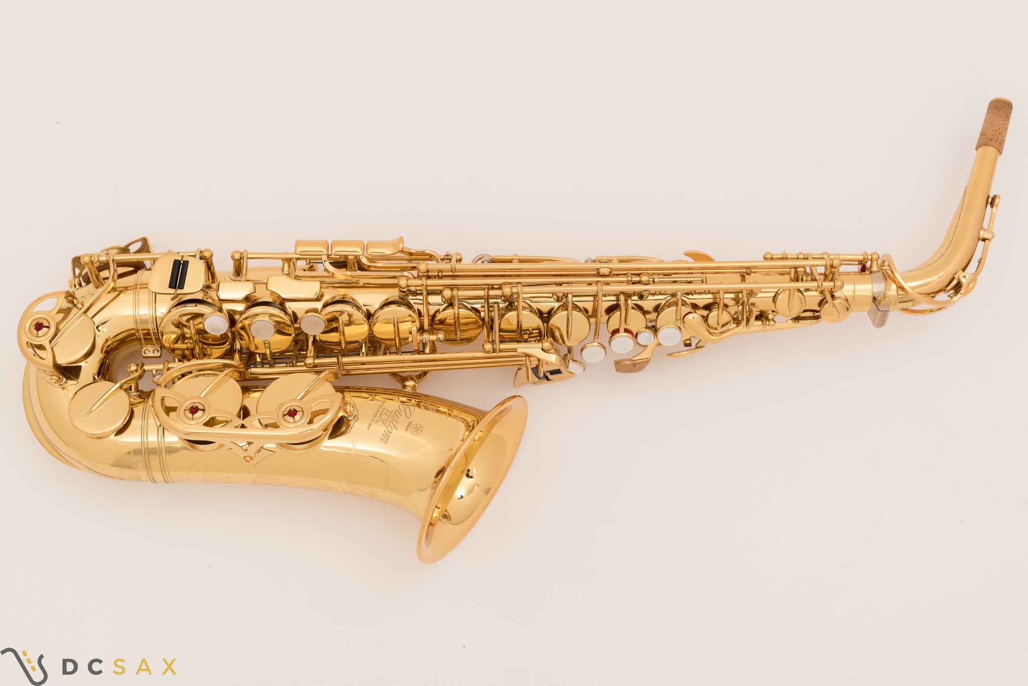 Yamaha Custom 875EXii Alto Saxophone, Near Mint, Pisoni Pads
