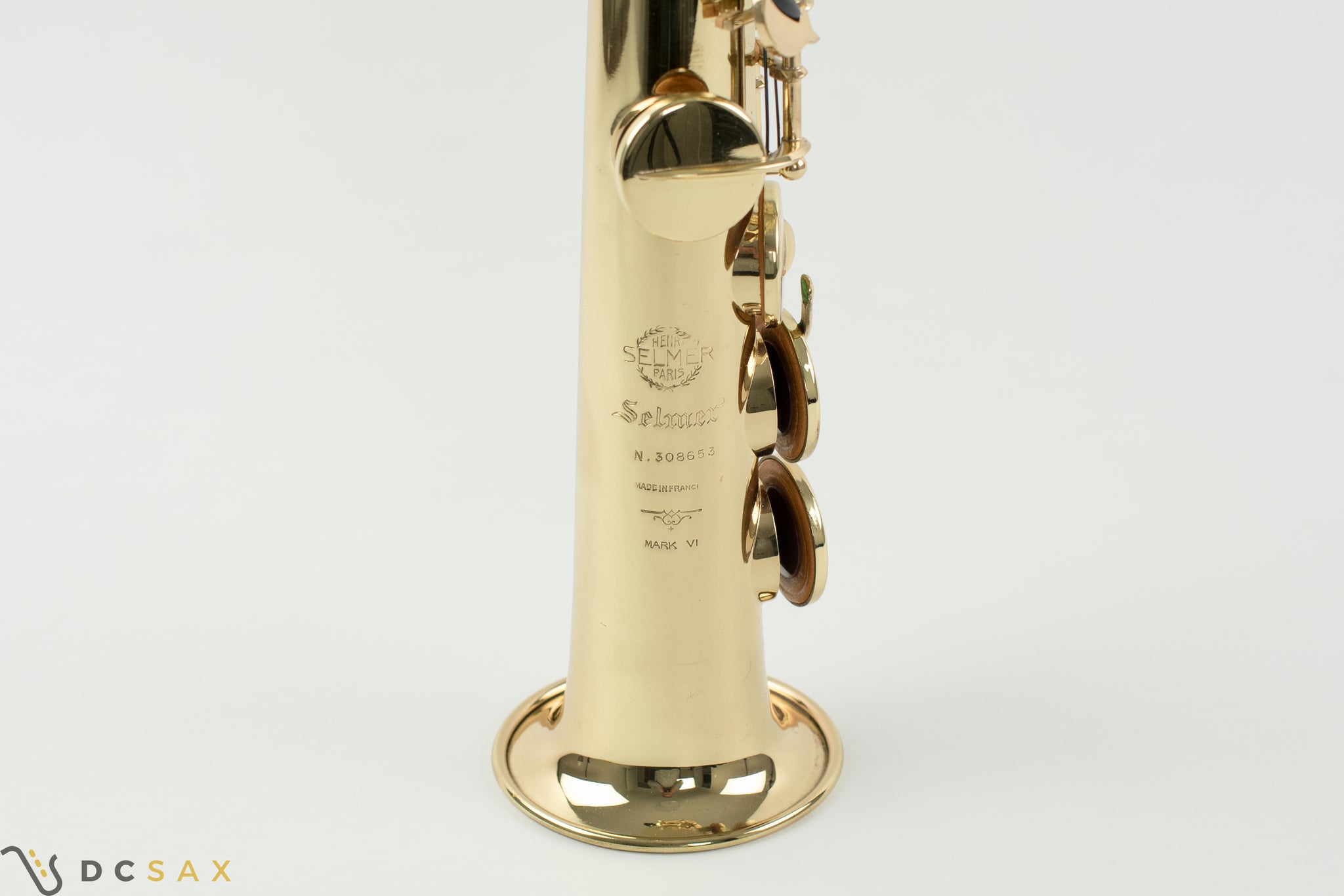 Selmer Mark VI Soprano Saxophone, 99.9% Original Lacuqer, Near Mint, High F#