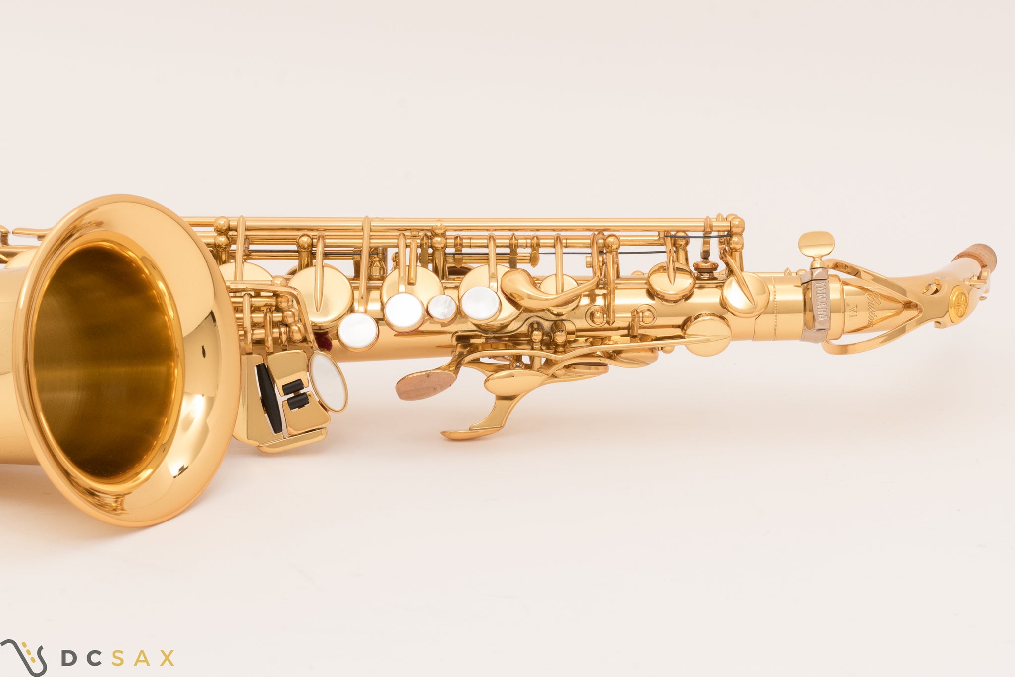 Yamaha Custom 875EXii Alto Saxophone, Near Mint, Pisoni Pads