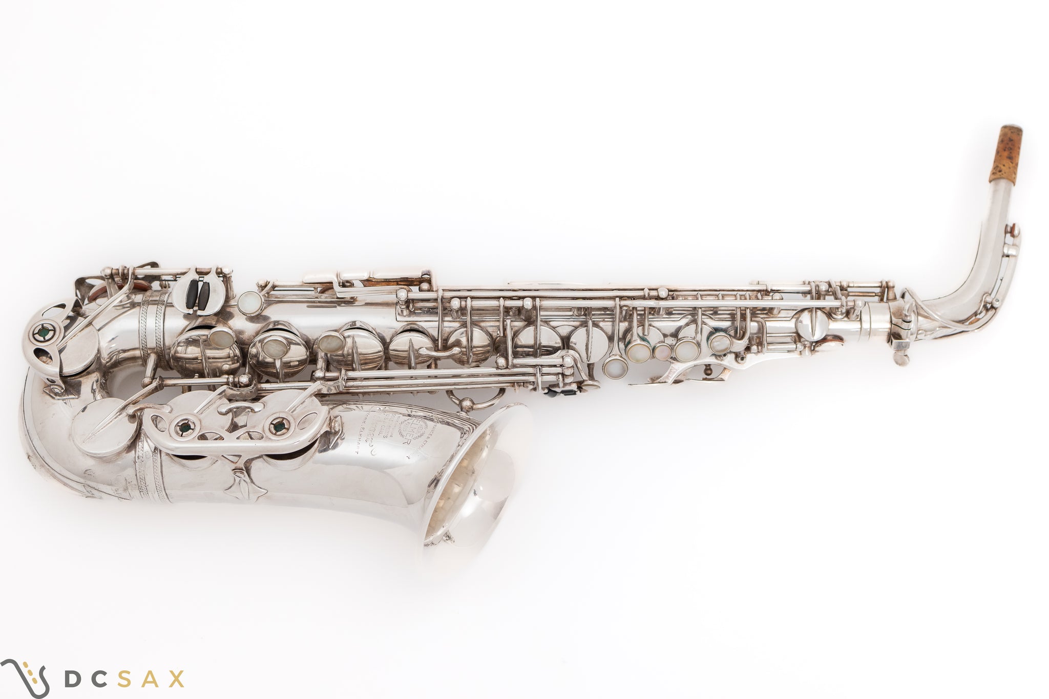 1940 29,xxx Selmer Balanced Action Alto Saxophone, Silver Plated, Video