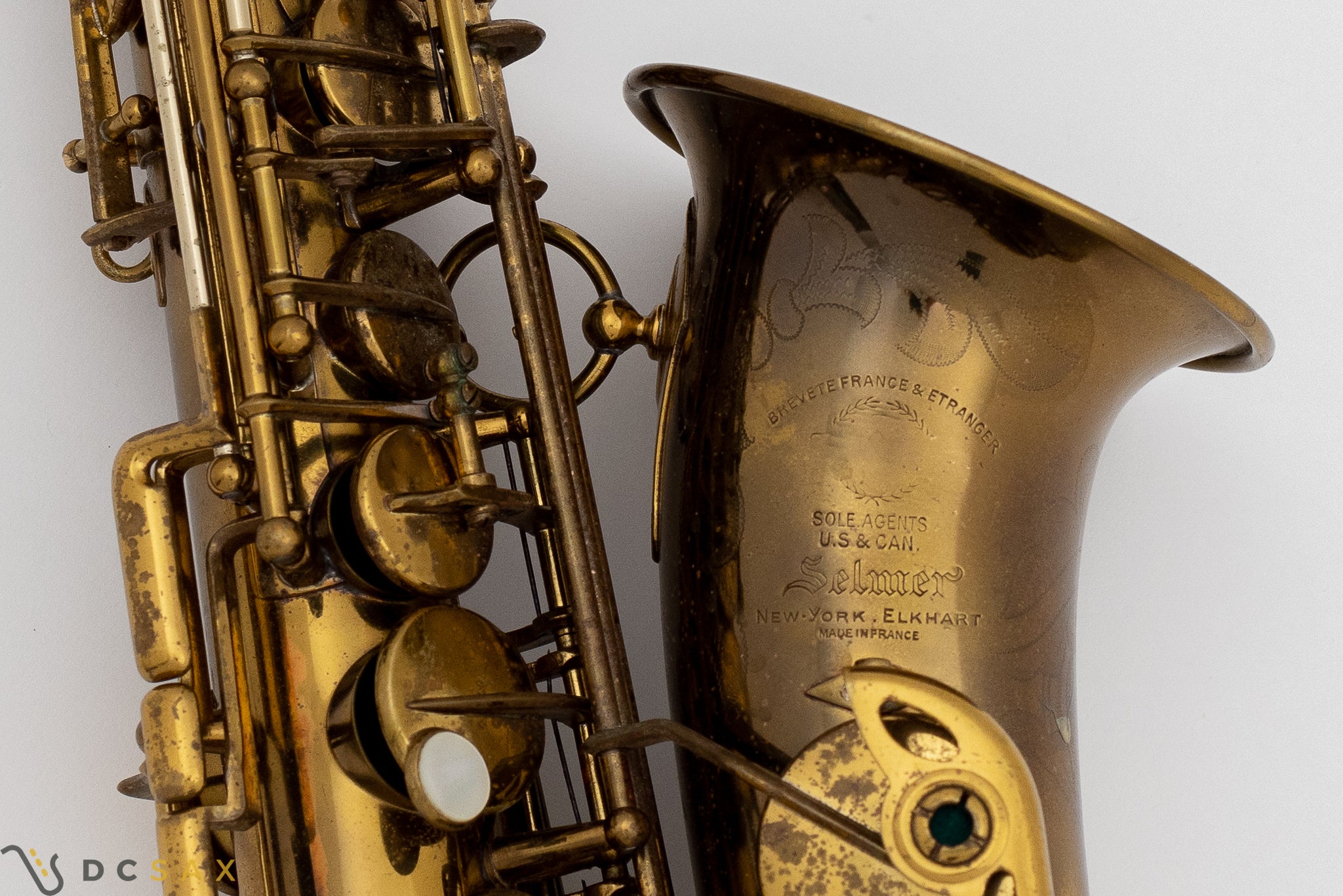 1947 Selmer SBA Super Balanced Action Alto Saxophone, Overhaul, Video