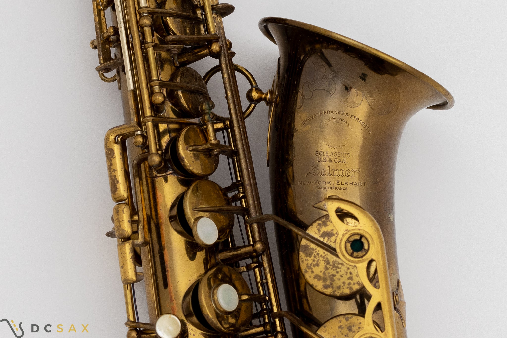 1947 Selmer SBA Super Balanced Action Alto Saxophone, Overhaul, Video