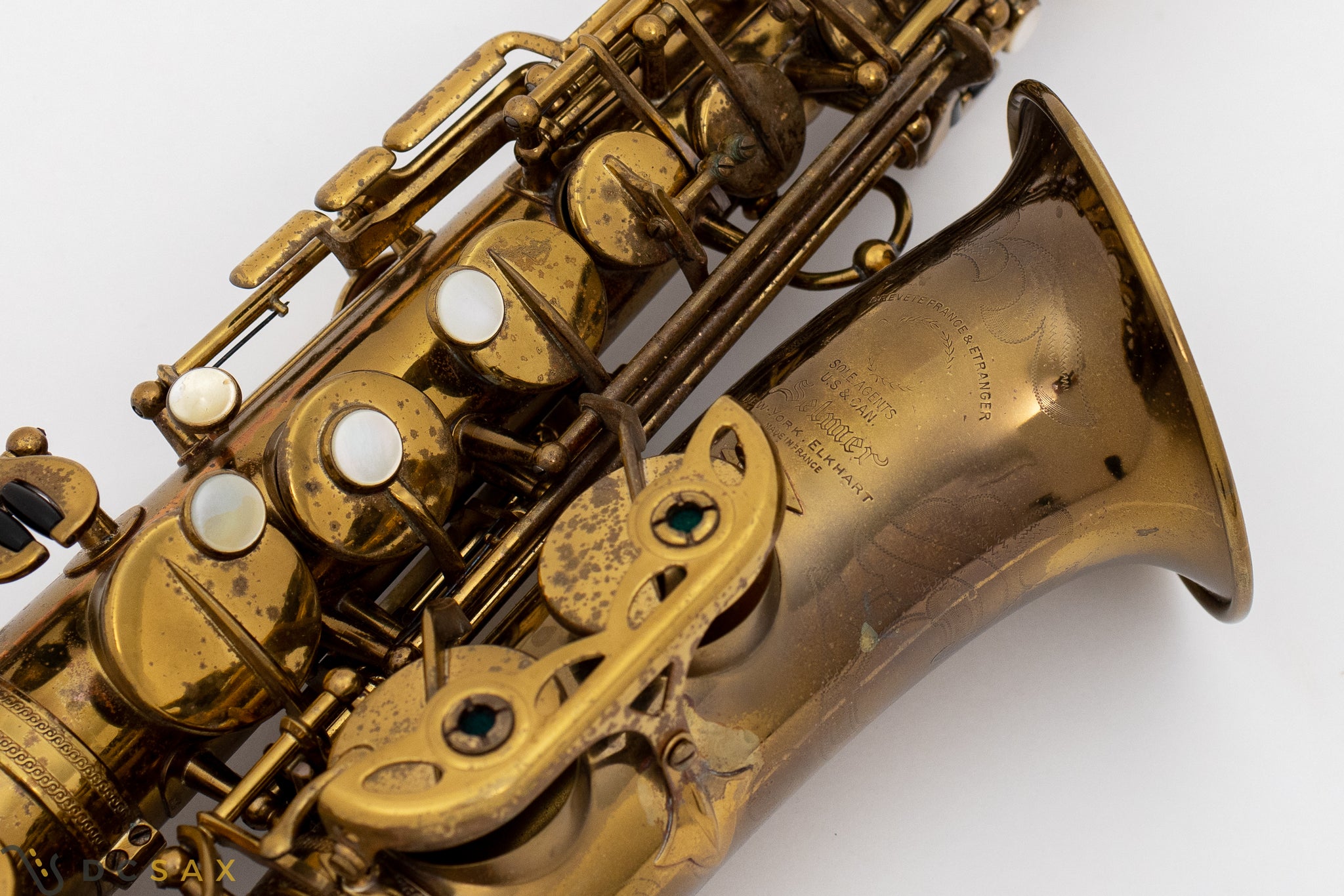 1947 Selmer SBA Super Balanced Action Alto Saxophone, Overhaul, Video