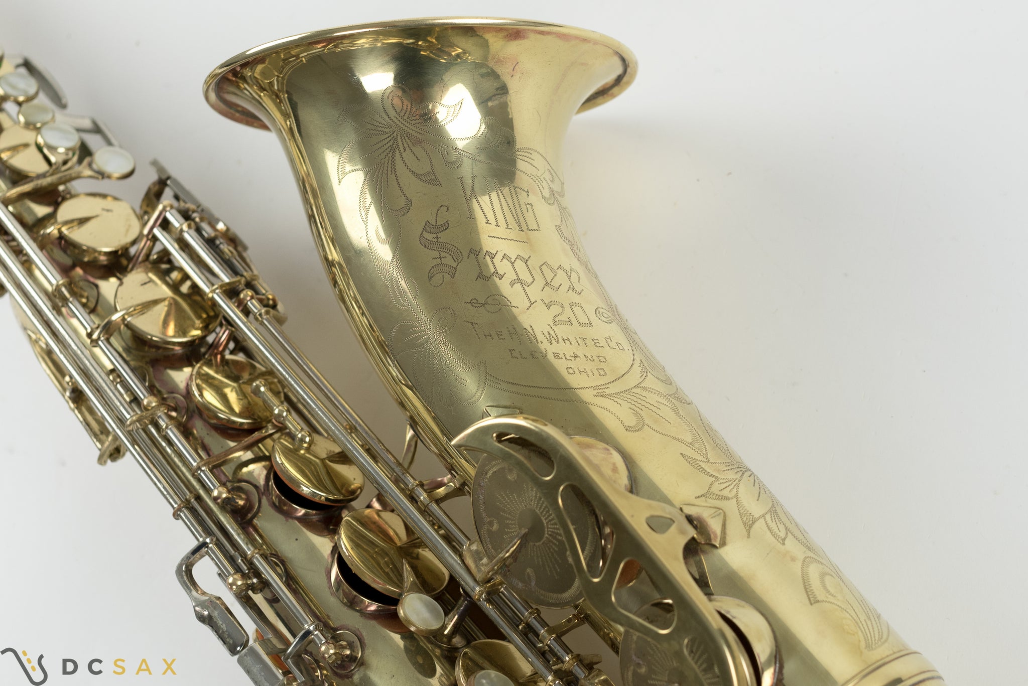 1965 King Super 20 Tenor Saxophone, Original Lacquer, Cleveland Era