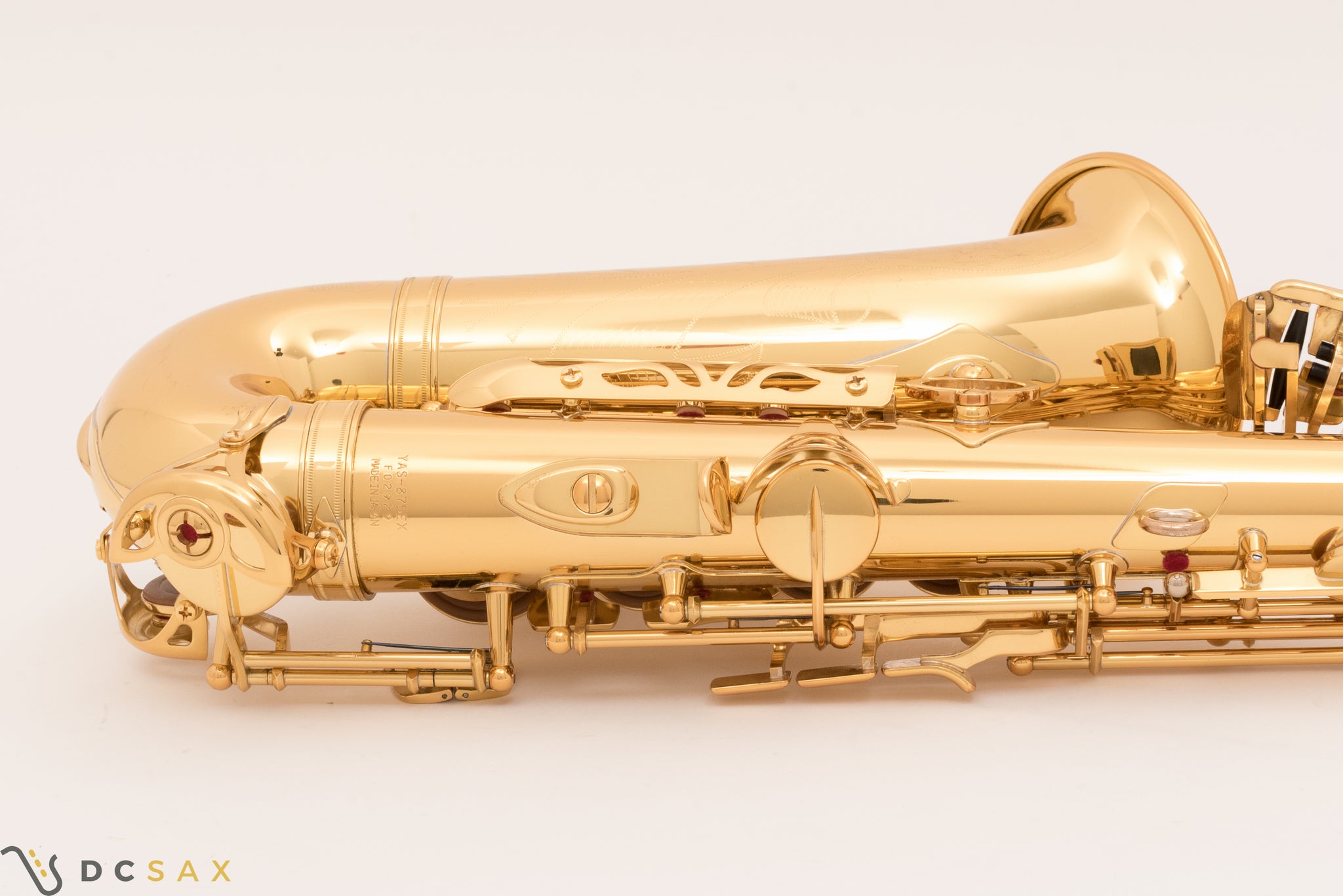 Yamaha Custom 875EXii Alto Saxophone, Near Mint, Pisoni Pads