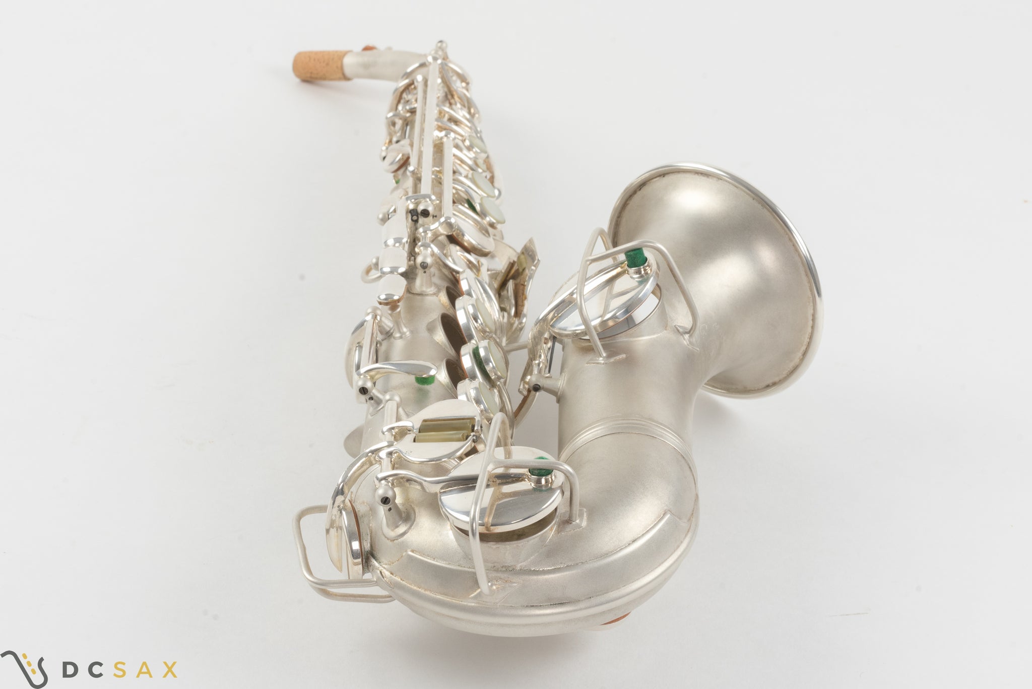 121,xxx Conn New Wonder Curved Soprano Saxophone, Silver Plated, Video