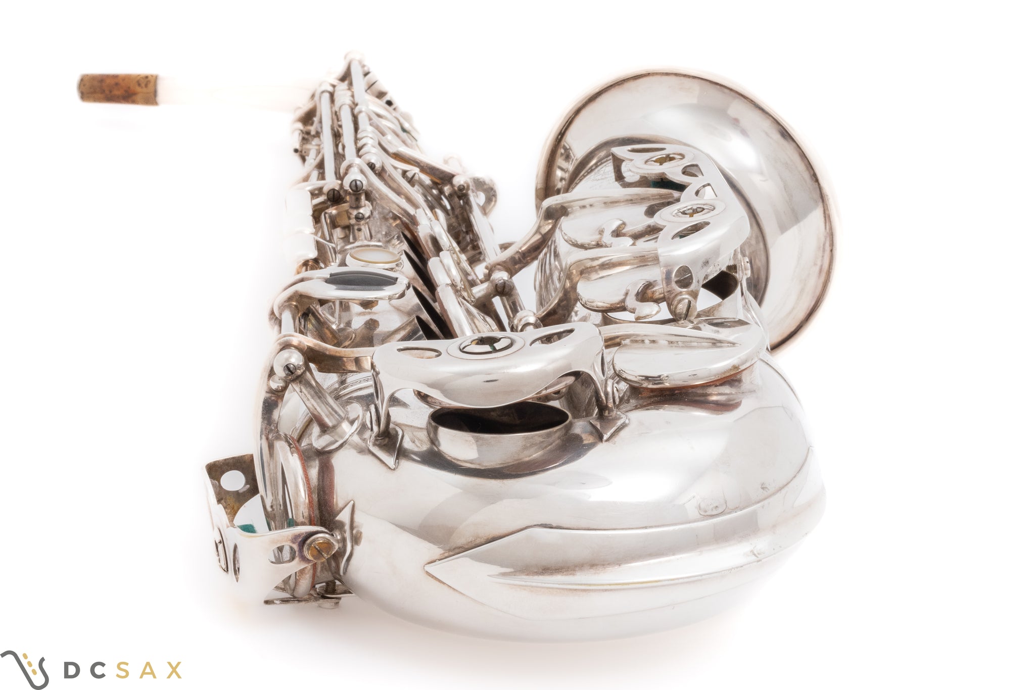 1940 29,xxx Selmer Balanced Action Alto Saxophone, Silver Plated, Video