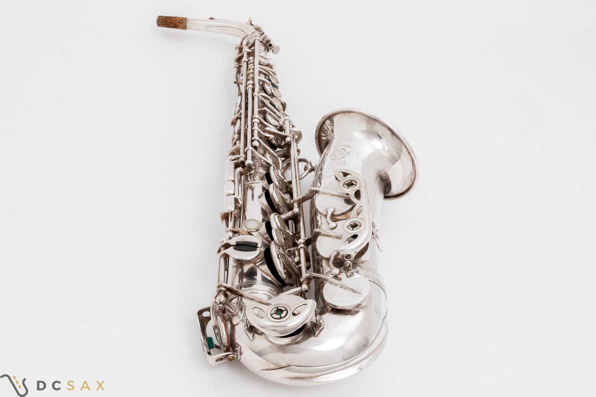 1940 29,xxx Selmer Balanced Action Alto Saxophone, Silver Plated, Video