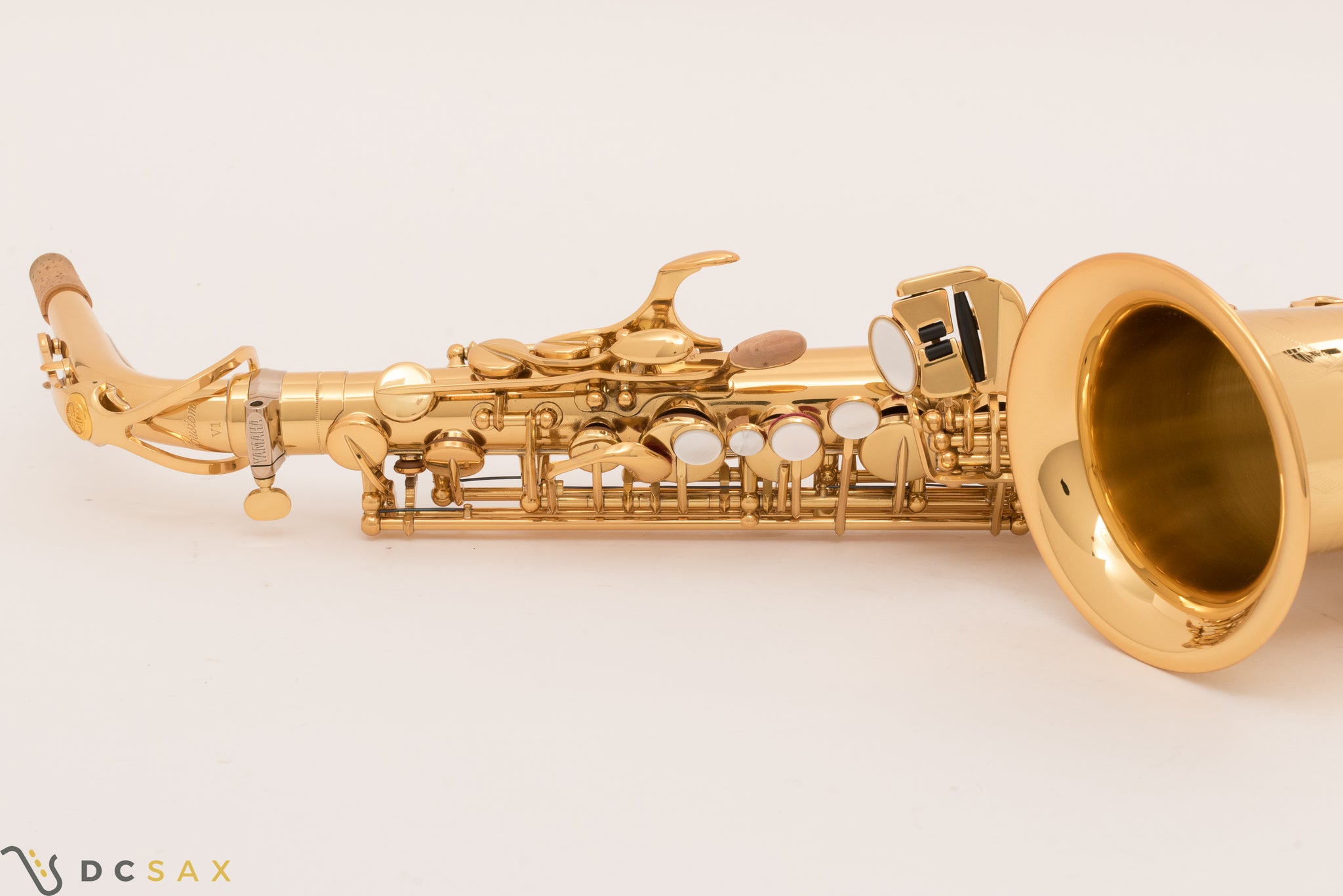 Yamaha Custom 875EXii Alto Saxophone, Near Mint, Pisoni Pads