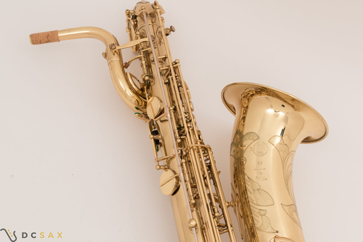 Selmer Super Action 80 Baritone Saxophone, Just Serviced