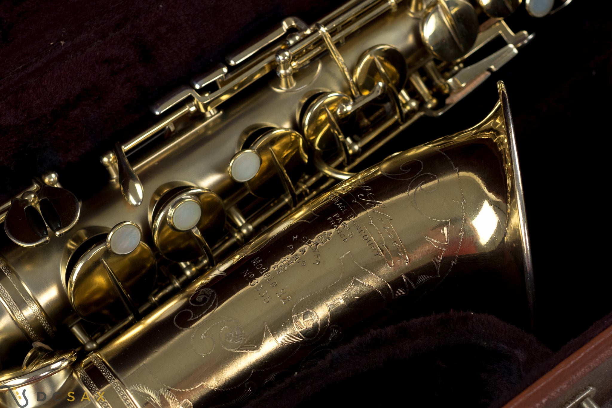 Selmer Modele 22 Alto Saxophone, Gold Plated, Fresh Overhaul, Video