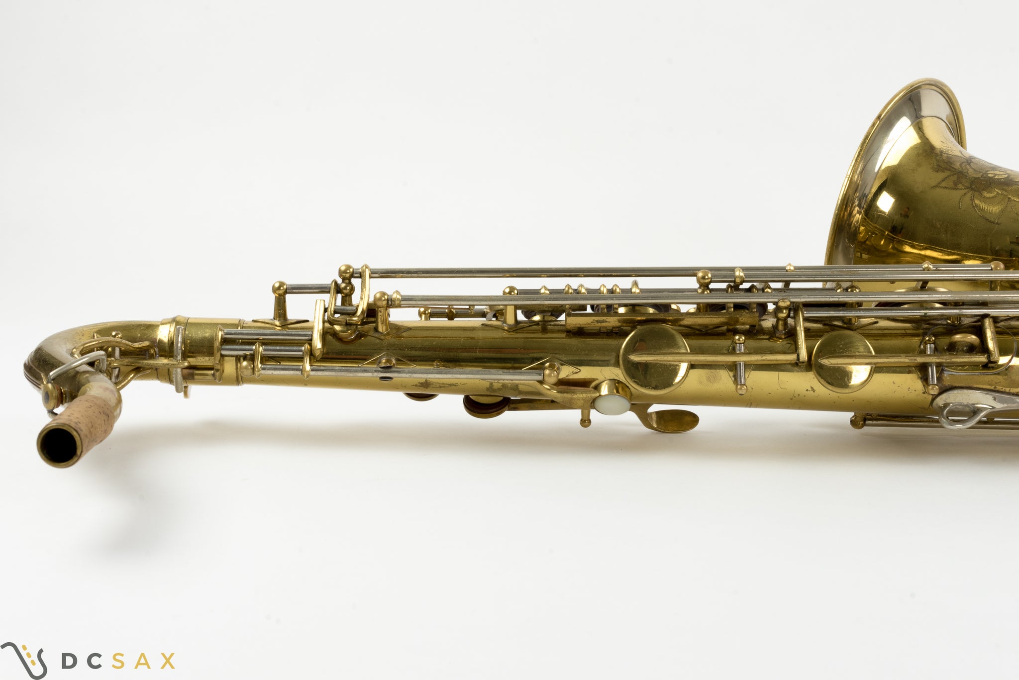 1948 Buescher 400 Top Hat and Cane Tenor Saxophone, 97% Original Lacquer