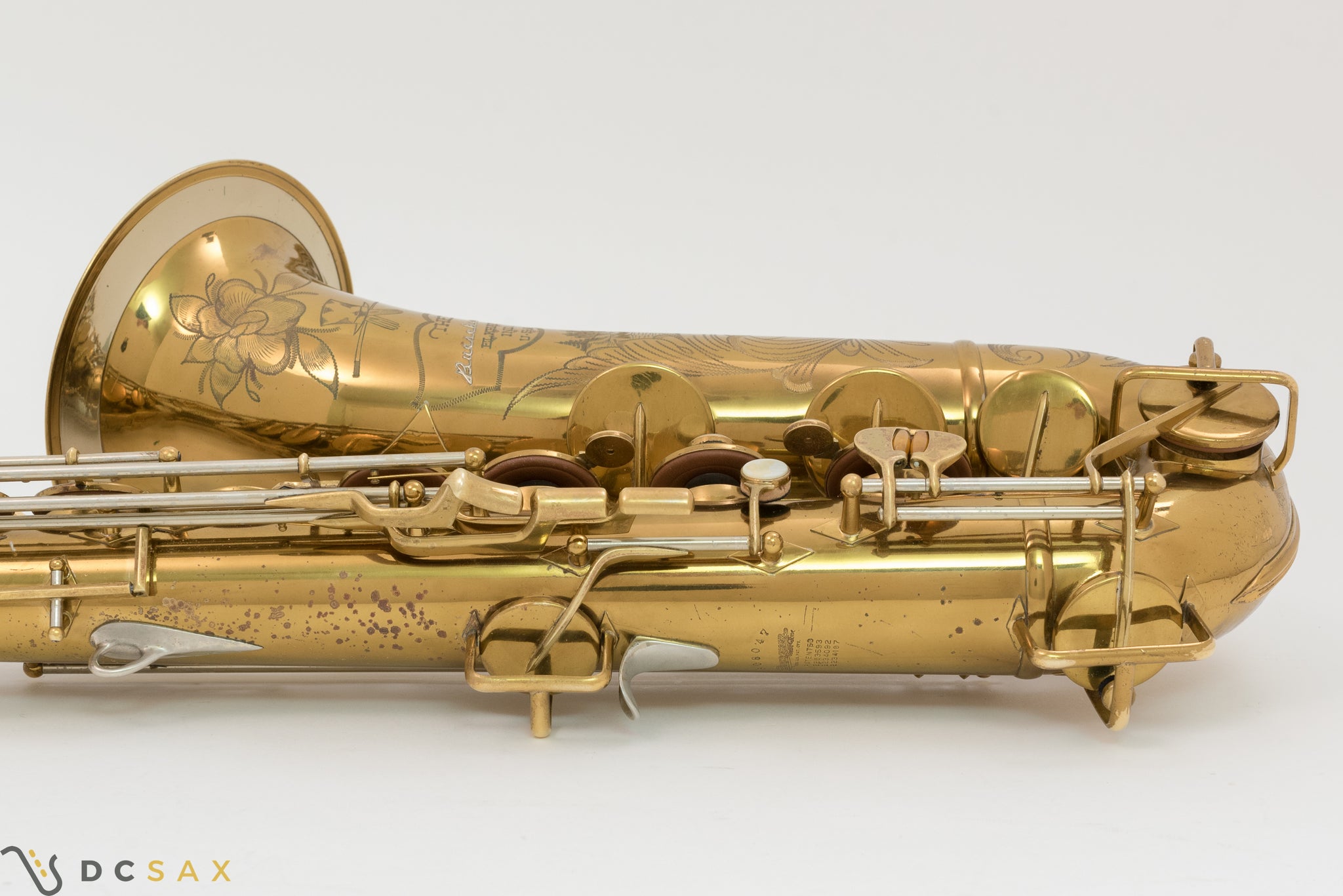 1945 Buescher 400 Top Hat and Cane Tenor Saxophone, Fresh Overhaul, Original Lacquer, Video