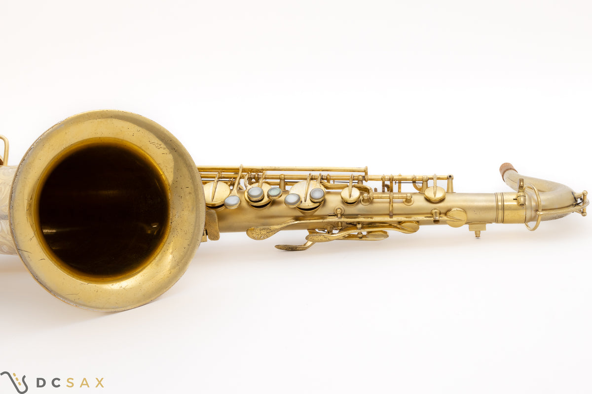 ゴールドプレート Conn New Wonder II 'Chu Berry' テナーサックス、オーバーホール済み、動画あり