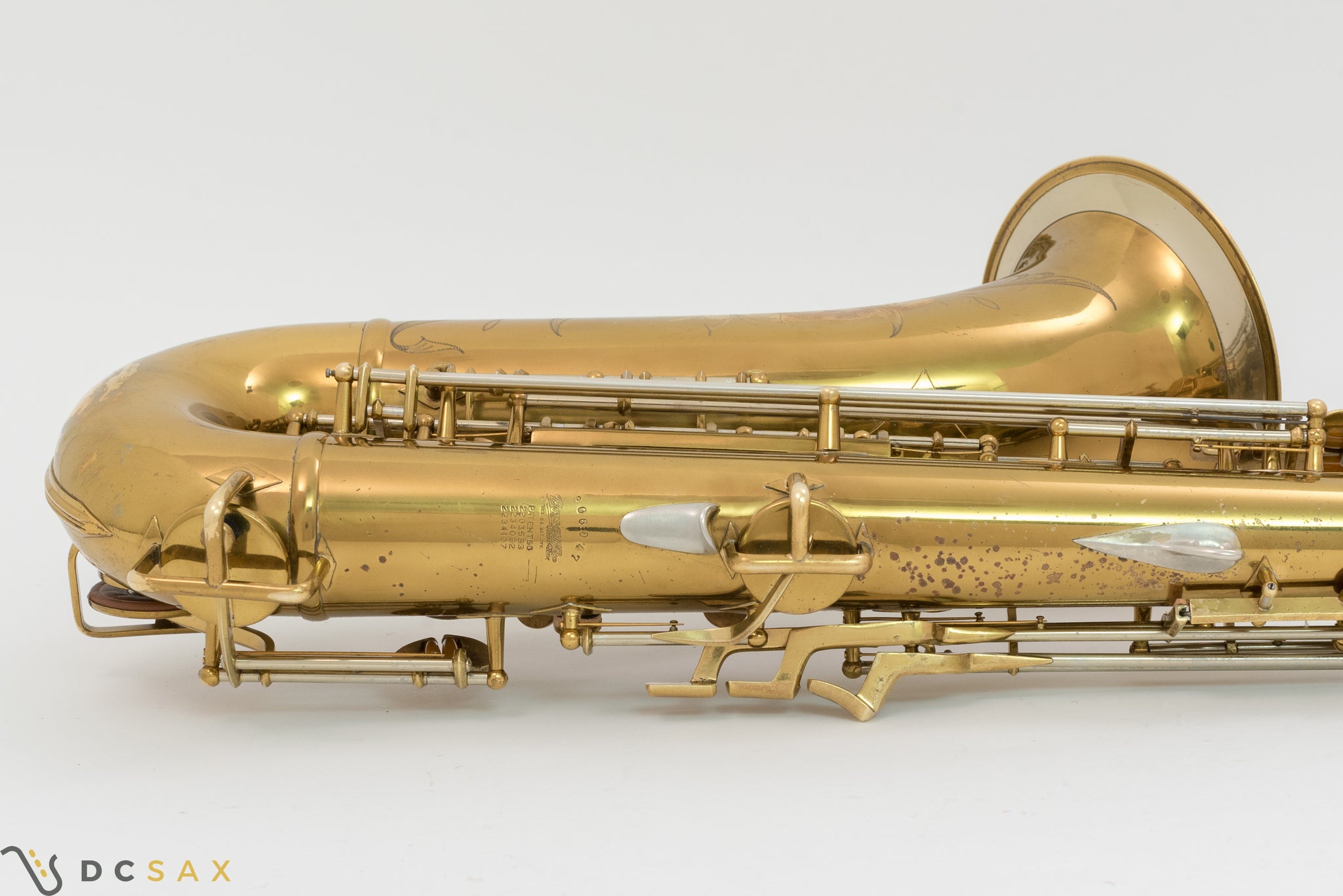 1945 Buescher 400 Top Hat and Cane Tenor Saxophone, Fresh Overhaul, Original Lacquer, Video