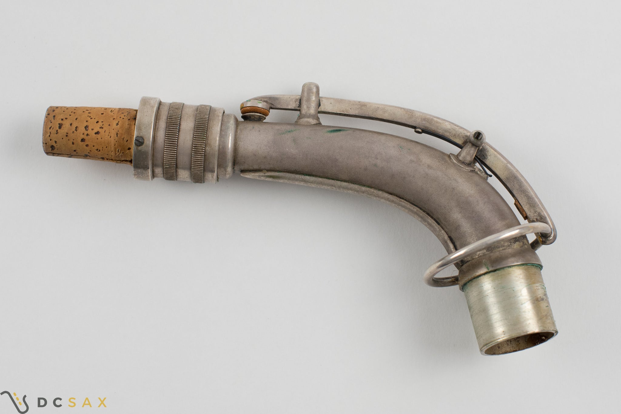 1931 244,xxx Conn 6M Transitional Alto Saxophone, Silver Plated, Gold Bell