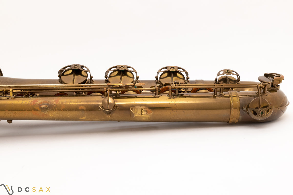 Saxophone baryton Selmer Mark VI 1954 57,xxx, vernis d'origine 97%, Low A