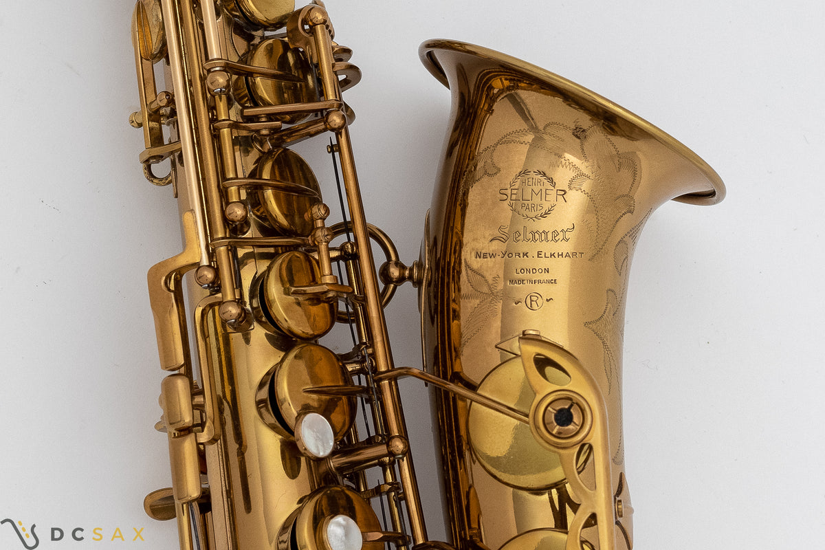 1964年製 Selmer Mark VI アルトサックス 118,xxx番台、ニアミント・コンディション、オーバーホール済み、試奏動画あり