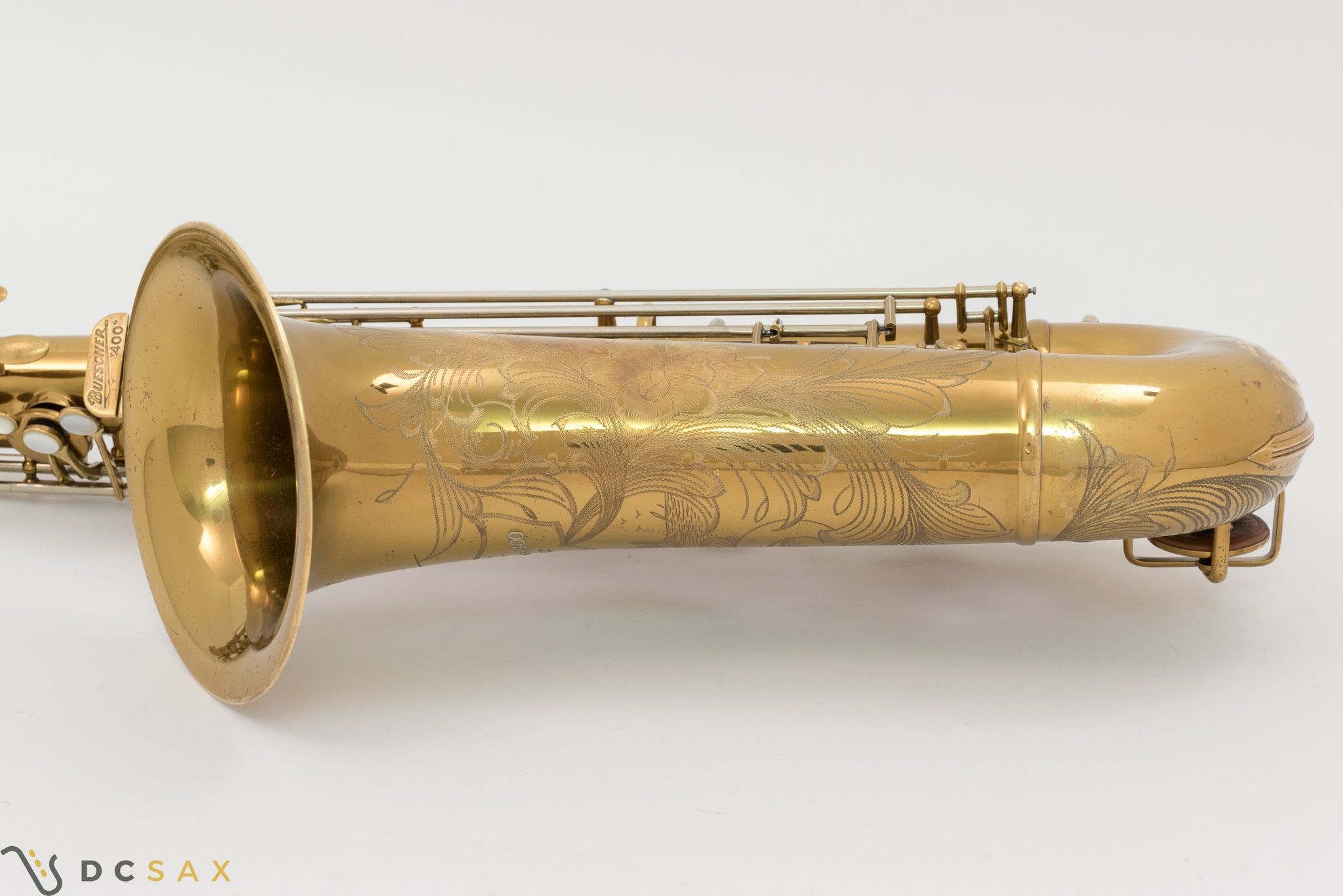 1945 Buescher 400 Top Hat and Cane Tenor Saxophone, Fresh Overhaul, Original Lacquer, Video