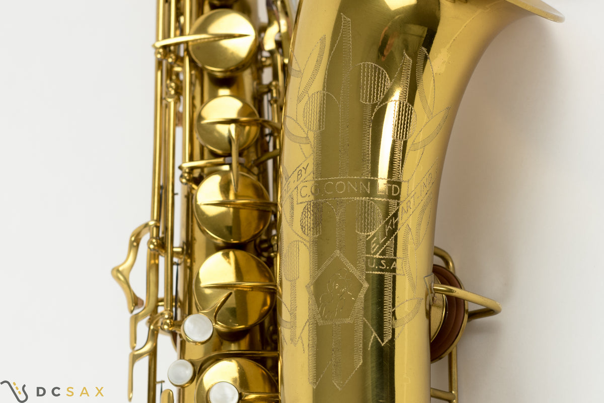1947年製 Conn 10M テナーサックス シリアルNo. 321,xxx、ニアミント品、動画あり