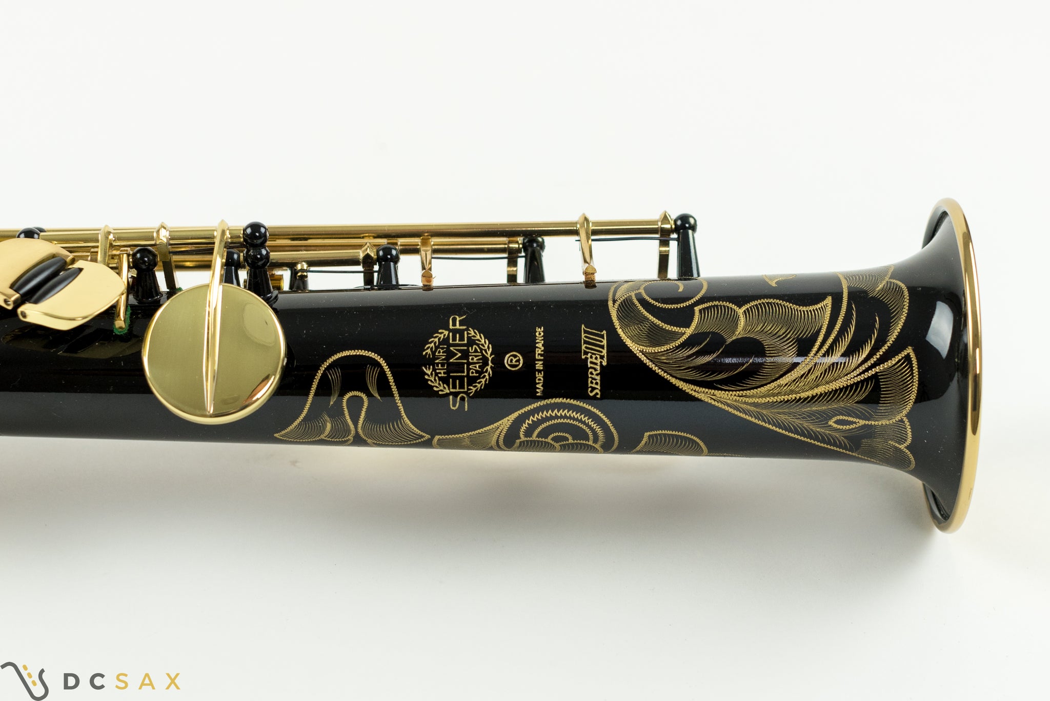 Selmer Series III Soprano Saxophone, Black Lacquer, Near Mint, Video