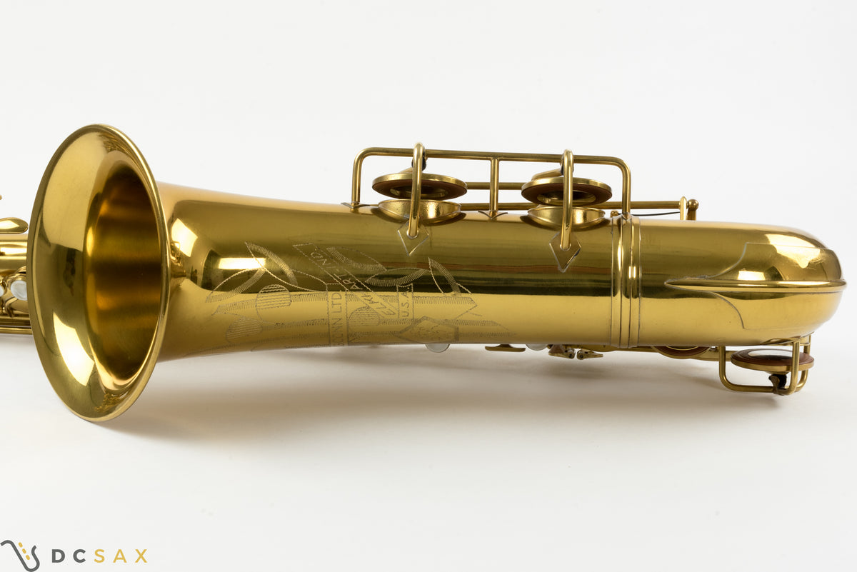 1947年製 Conn 10M テナーサックス シリアルNo. 321,xxx、ニアミント品、動画あり