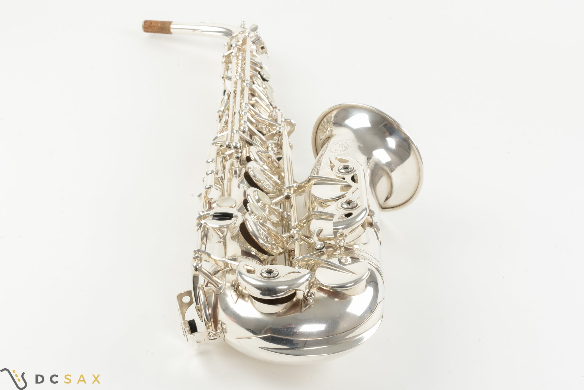1952 51,xxx Selmer Super Balanced Action Alto Saxophone, Near Mint, Silver Plated, Fresh Overhaul, Video