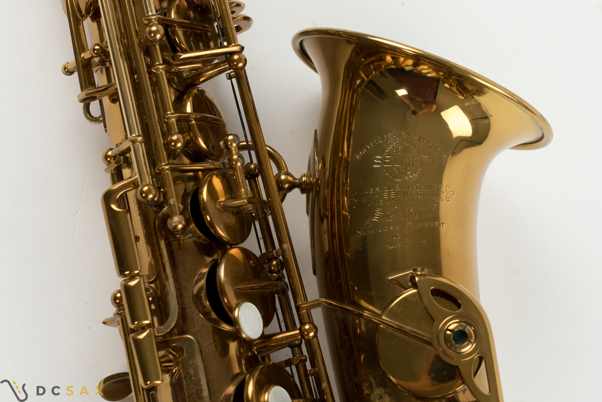 1955 61,xxx Selmer Mark VI Alto Saxophone, High F#, Just Serviced