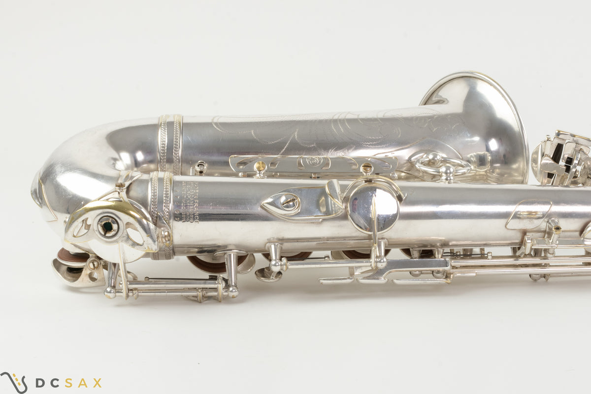 1954년식 57,xxx 실버 플레이트 셀머 Mark VI 알토 색소폰, 전체 수리(오버홀), 영상