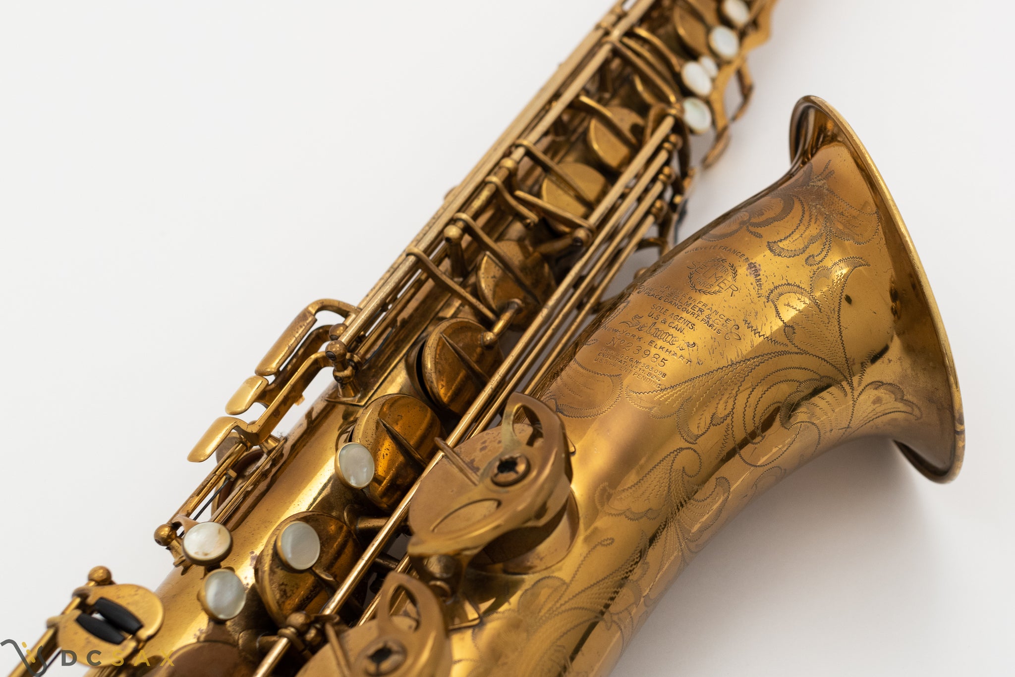 1937 23,xxx Selmer Balanced Action Tenor Saxophone, Video