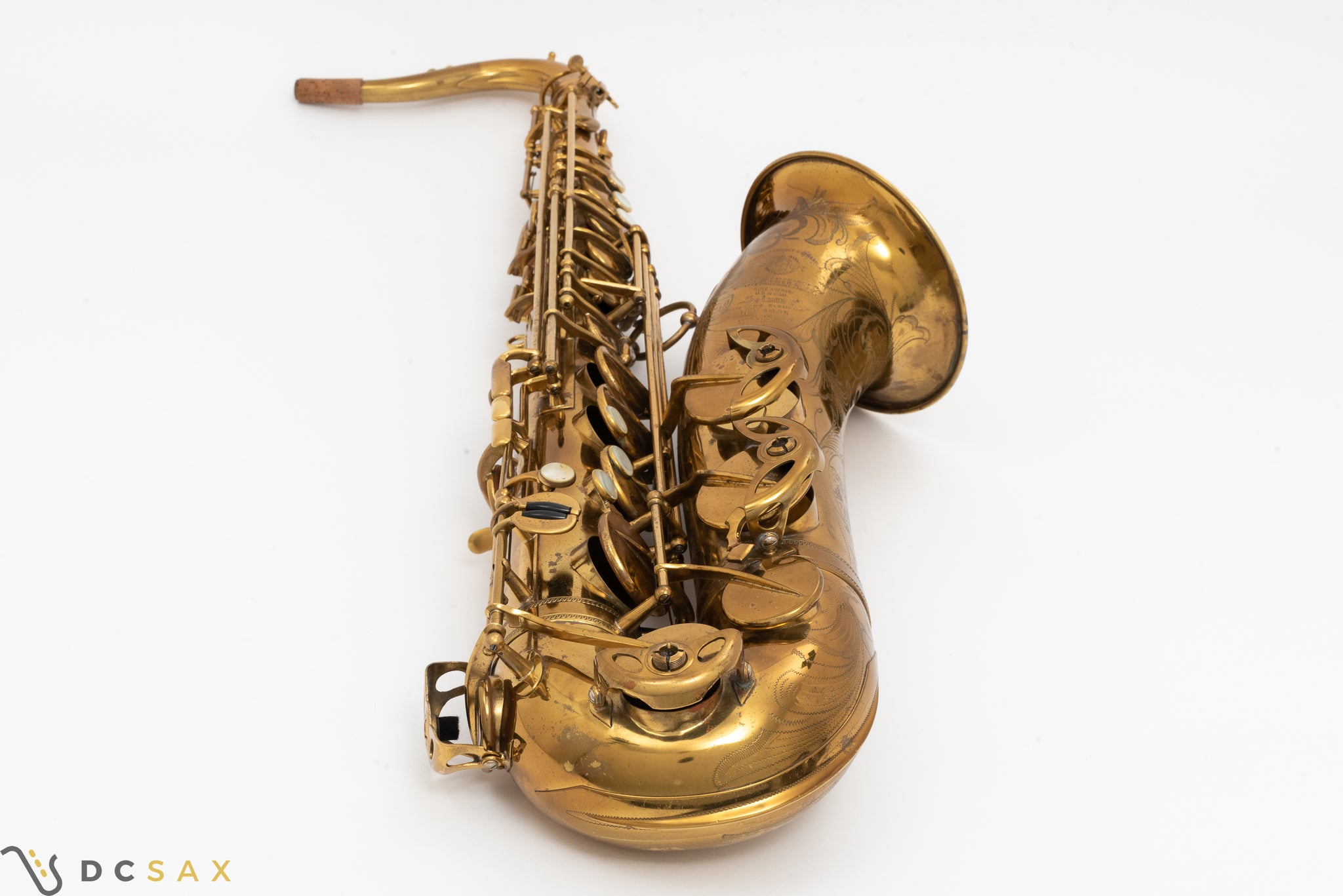 1937 23,xxx Selmer Balanced Action Tenor Saxophone, Video