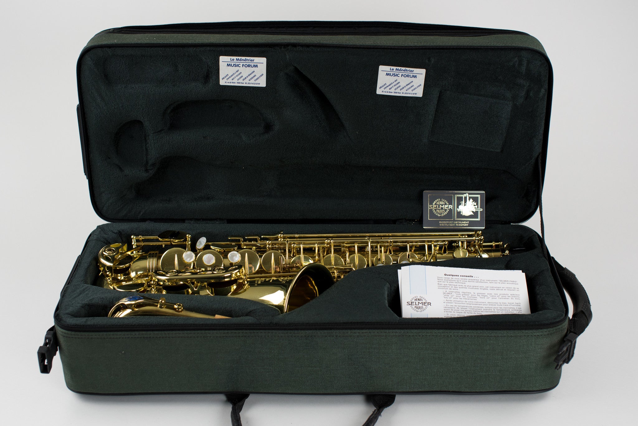 Selmer Super Action Series II Alto Saxophone Mint Condition