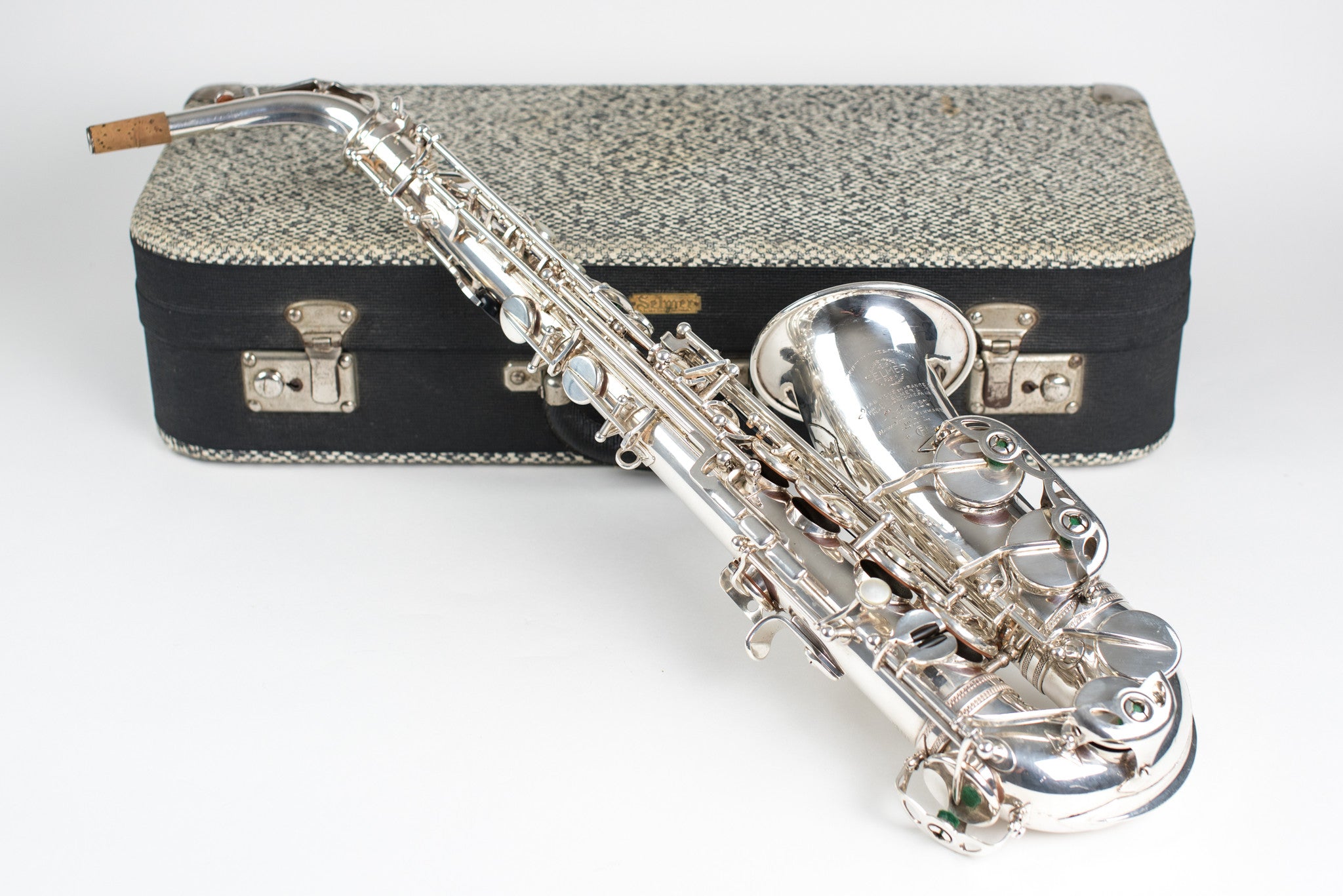 83,xxx Selmer Mark VI Alto Saxophone, 100% Original Silver Plated, Overhaul