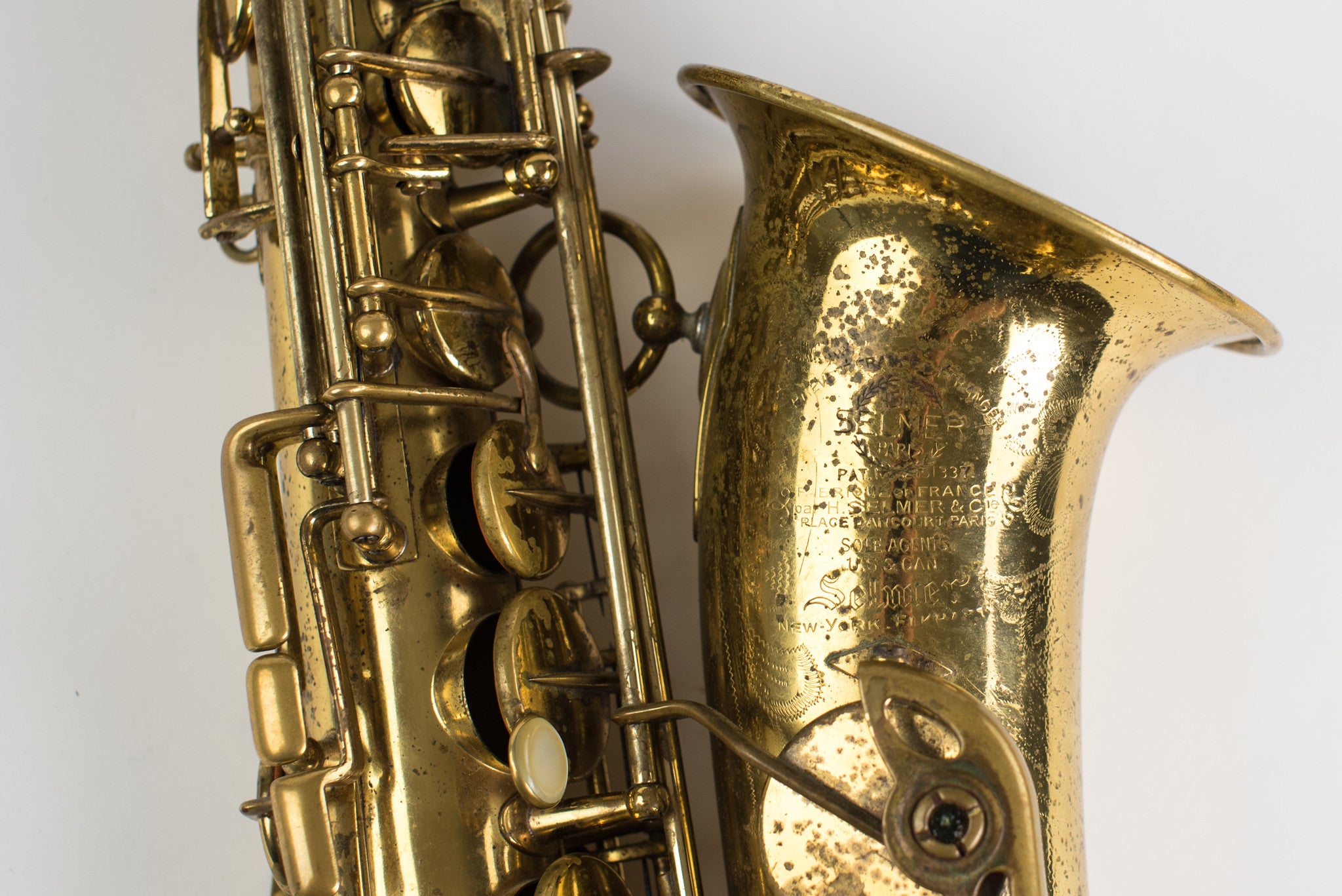 1938 Selmer Balanced Action Alto Saxophone